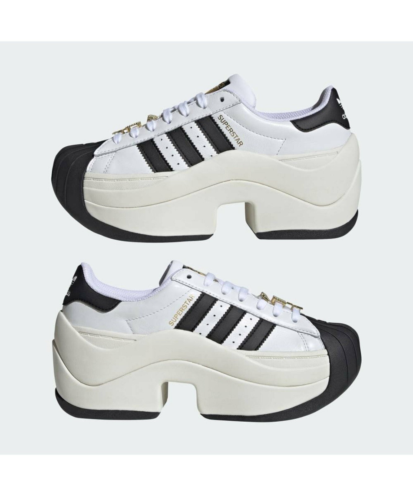 adidas Originals SUPERSTAR BOLD JR9895 OPV36 Thick Soled Shoes Women’s US 5-11