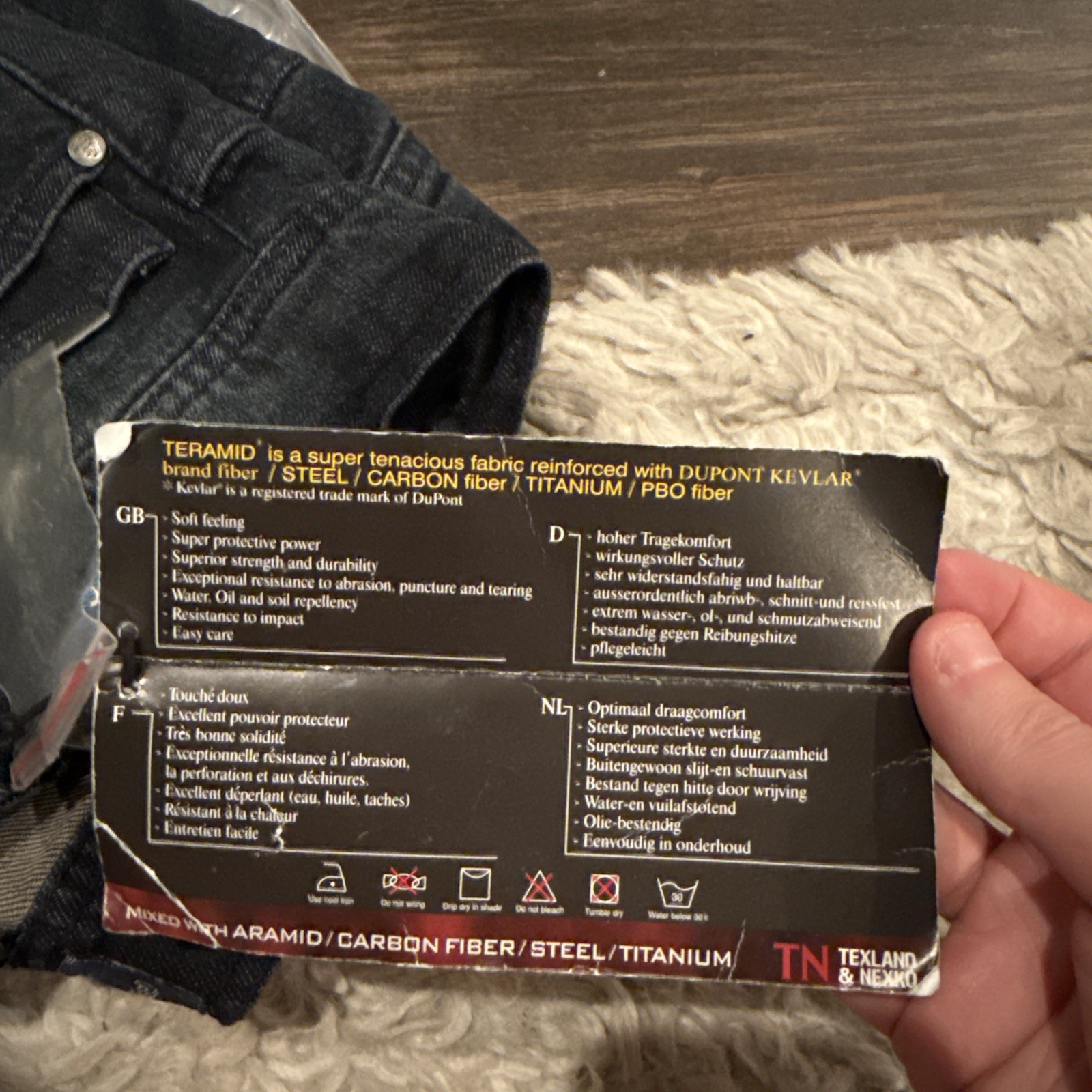 Fieldsheer Charger Motorcycle Riding Jeans Women 31×31 Made with Kevlar NWT
