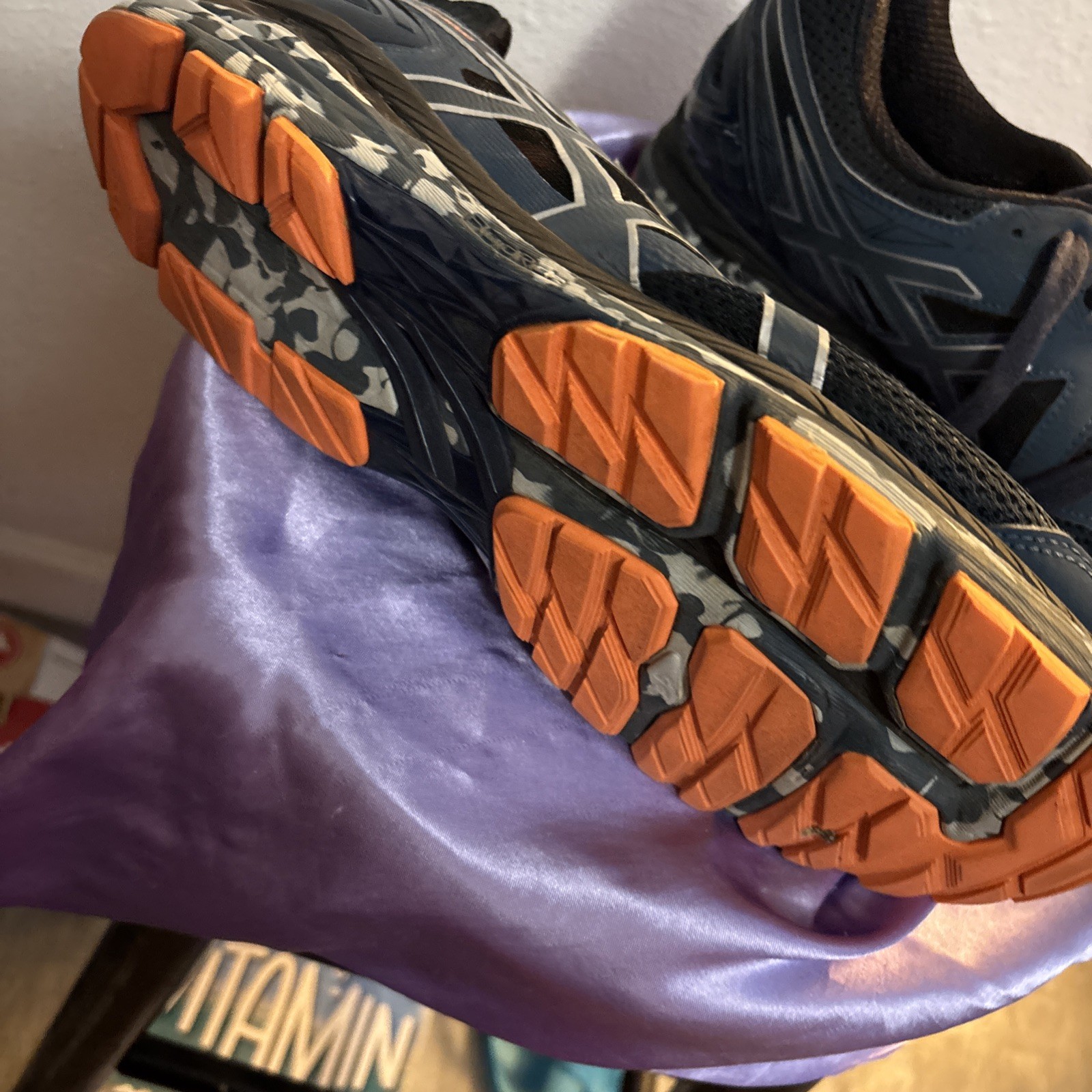 Size 12 – ASICS Gel NYC Graphite Grey Black