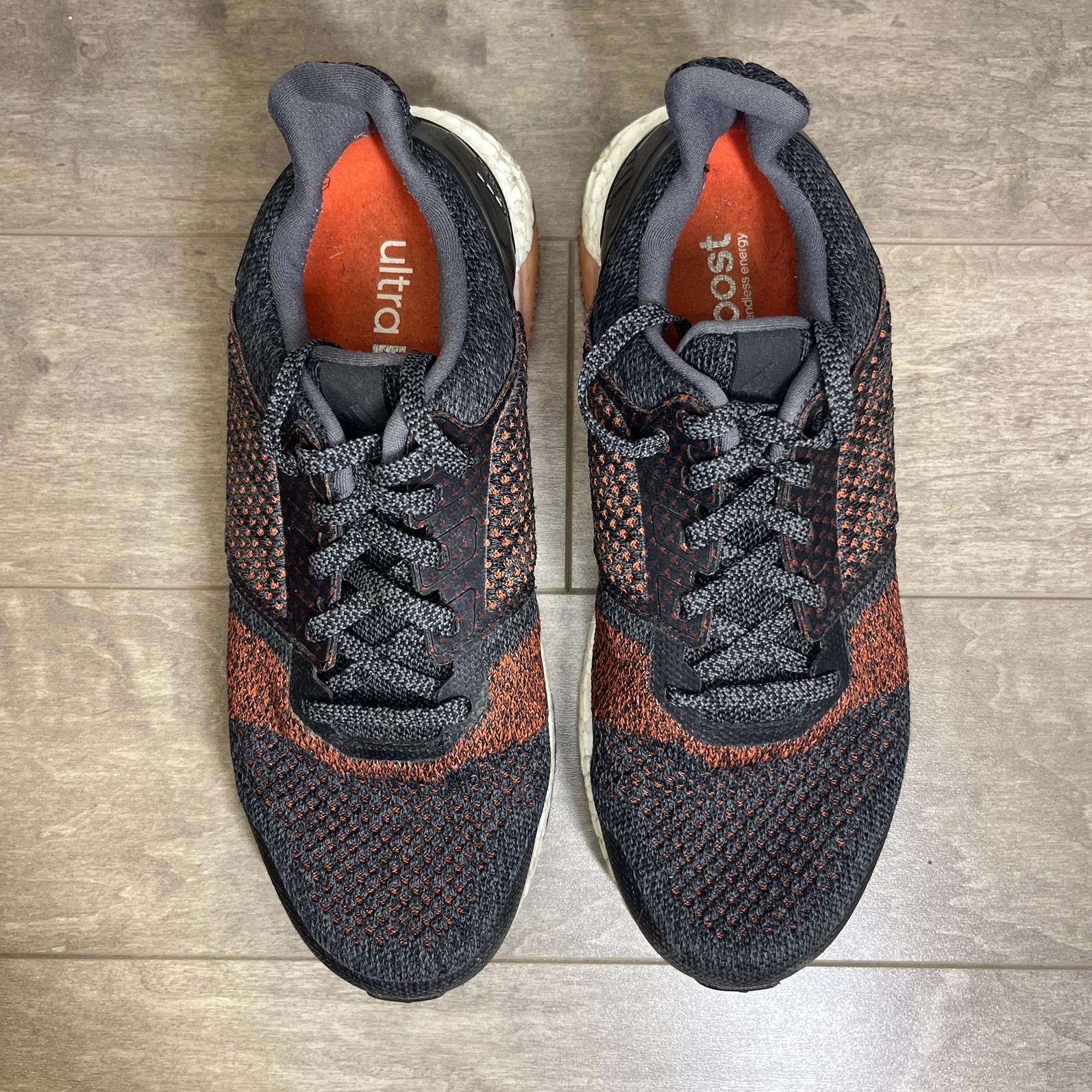 Adidas Ultraboost ST Core Energy Men’s Running Shoes Sneakers Size 8 (S80616)