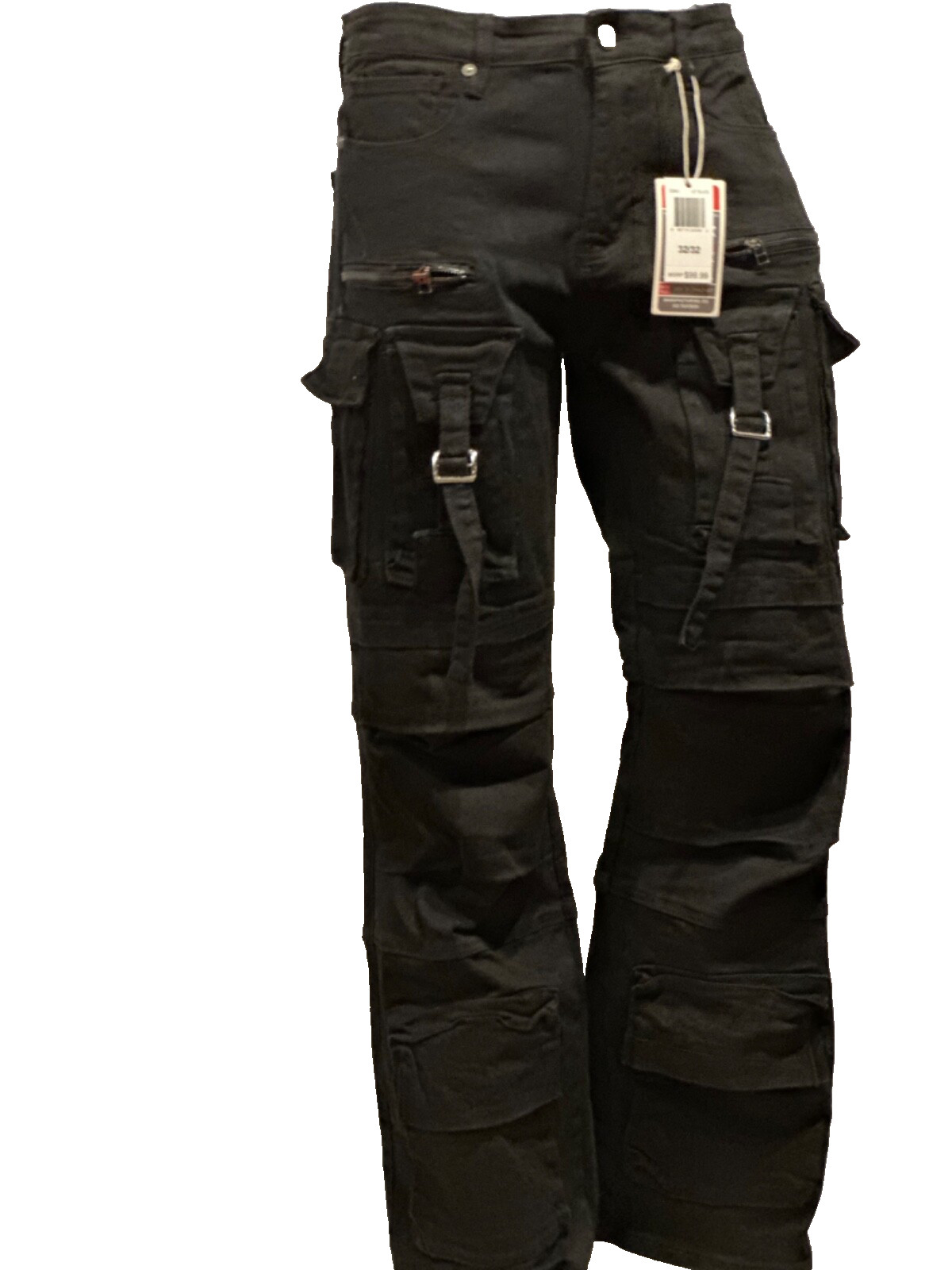 Men’s Bleeker Bleeker Relaxed Fit Jeans Utility Denim (Jet Black) Baggy D2543