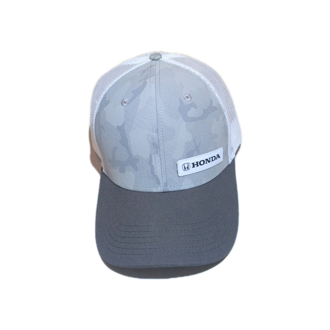 Honda Gray Camo Mesh Trucker Hat