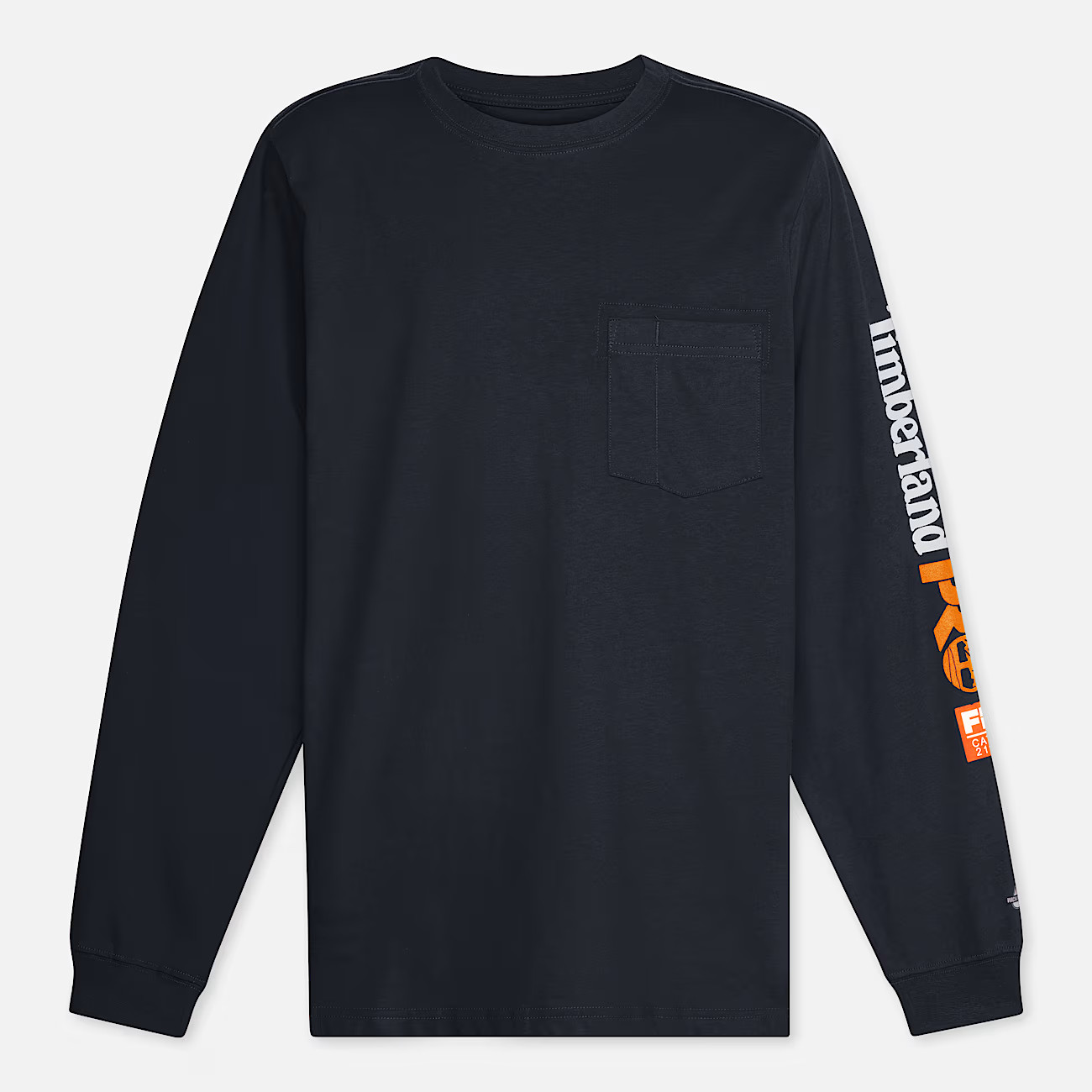 Timberland PR Cotton Core Flame-Resistant Mens 4XL Long-Sleeve T-Shirt Navy NWT