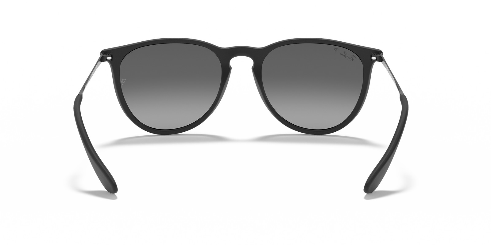 Ray-Ban Erika Black Rubber/Grey Gradient Grey Polarized 54 mm Sunglasses RB4171