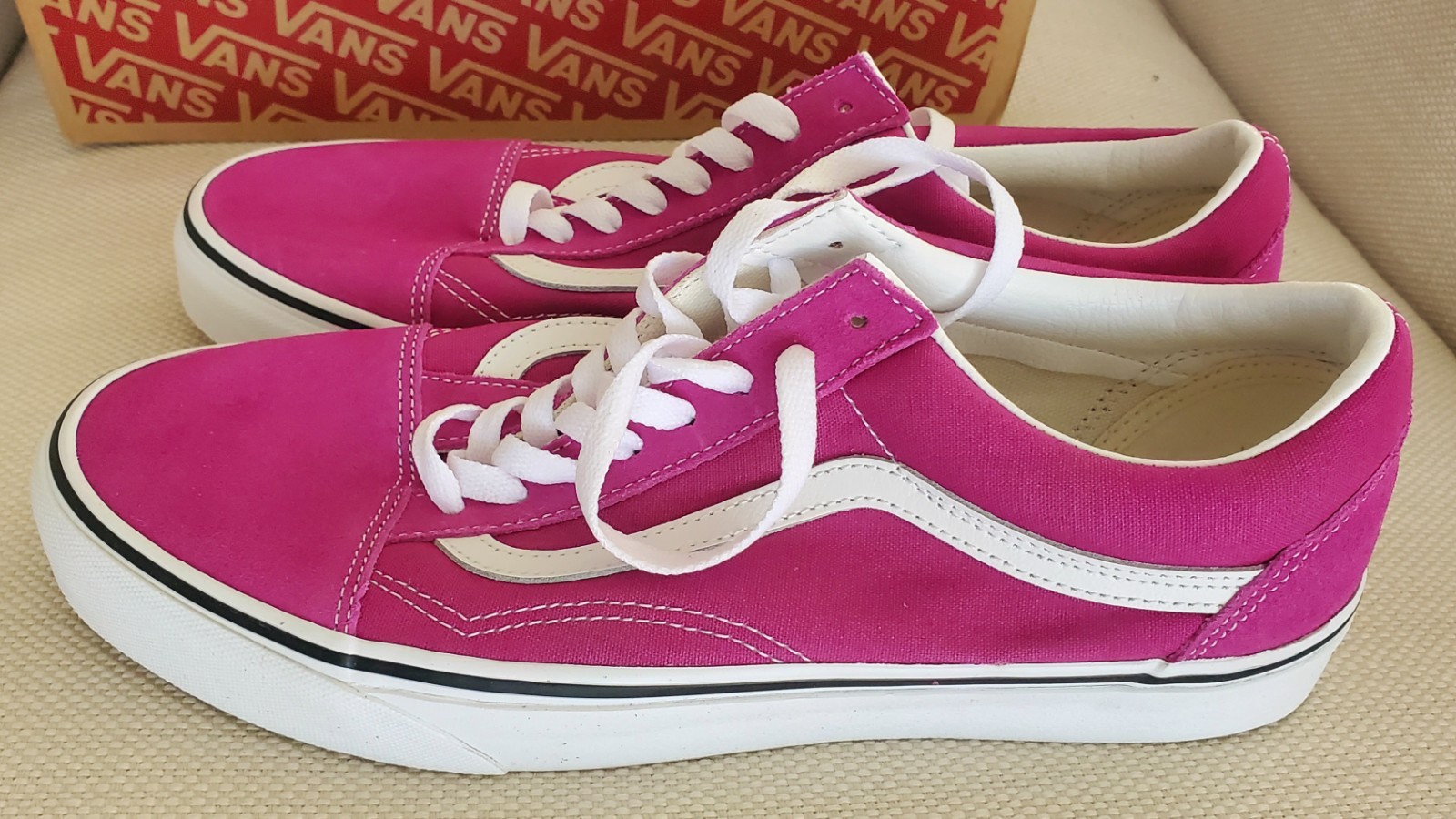 VANS Old Skool Fushia Red Men 11