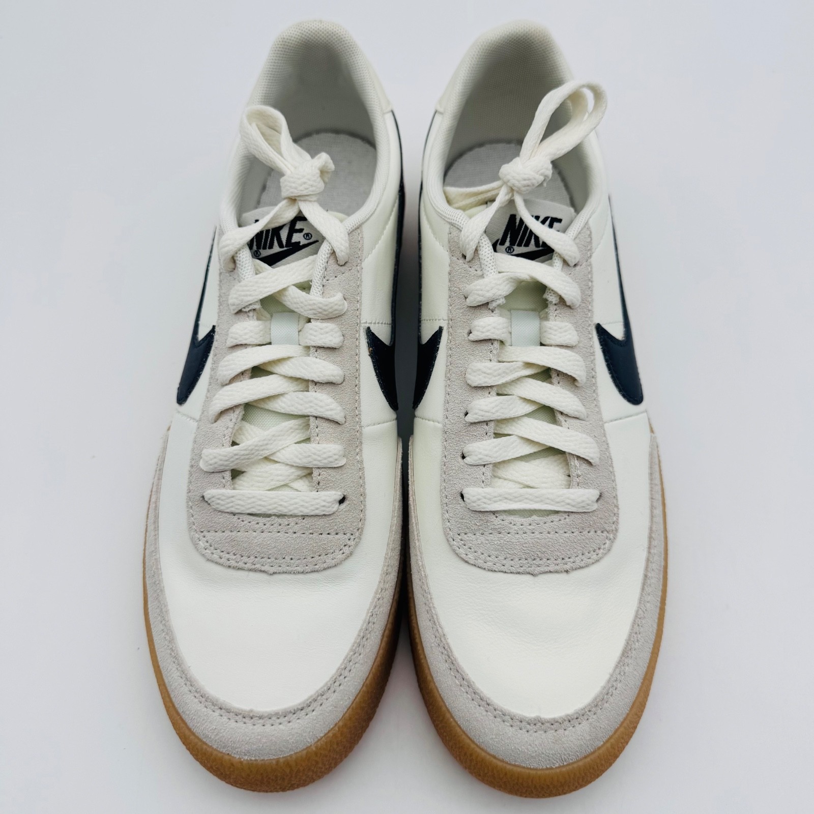 Nike Killshot 2 Leather Lifestyle Cream Midnight Navy 432997-107 Mens Size 8 NEW