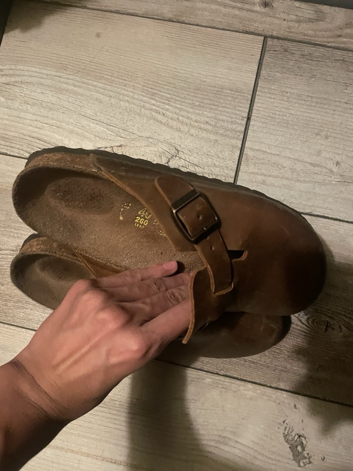 Birkenstock Boston Felt Slip-On Clogs, Brown, Size 40 (W 9/M 7)