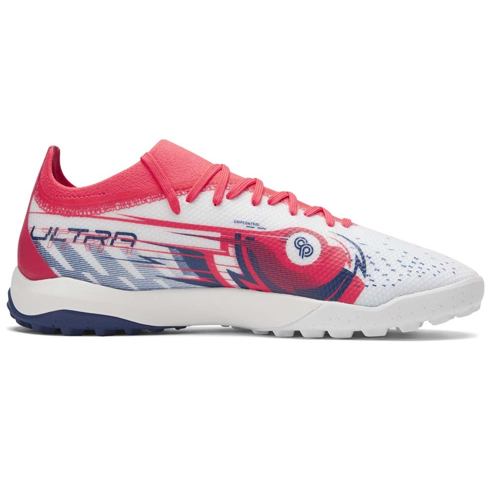 PUMA Ultra Match Cp Soccer Mens White Sneakers Athletic Shoes 10732201