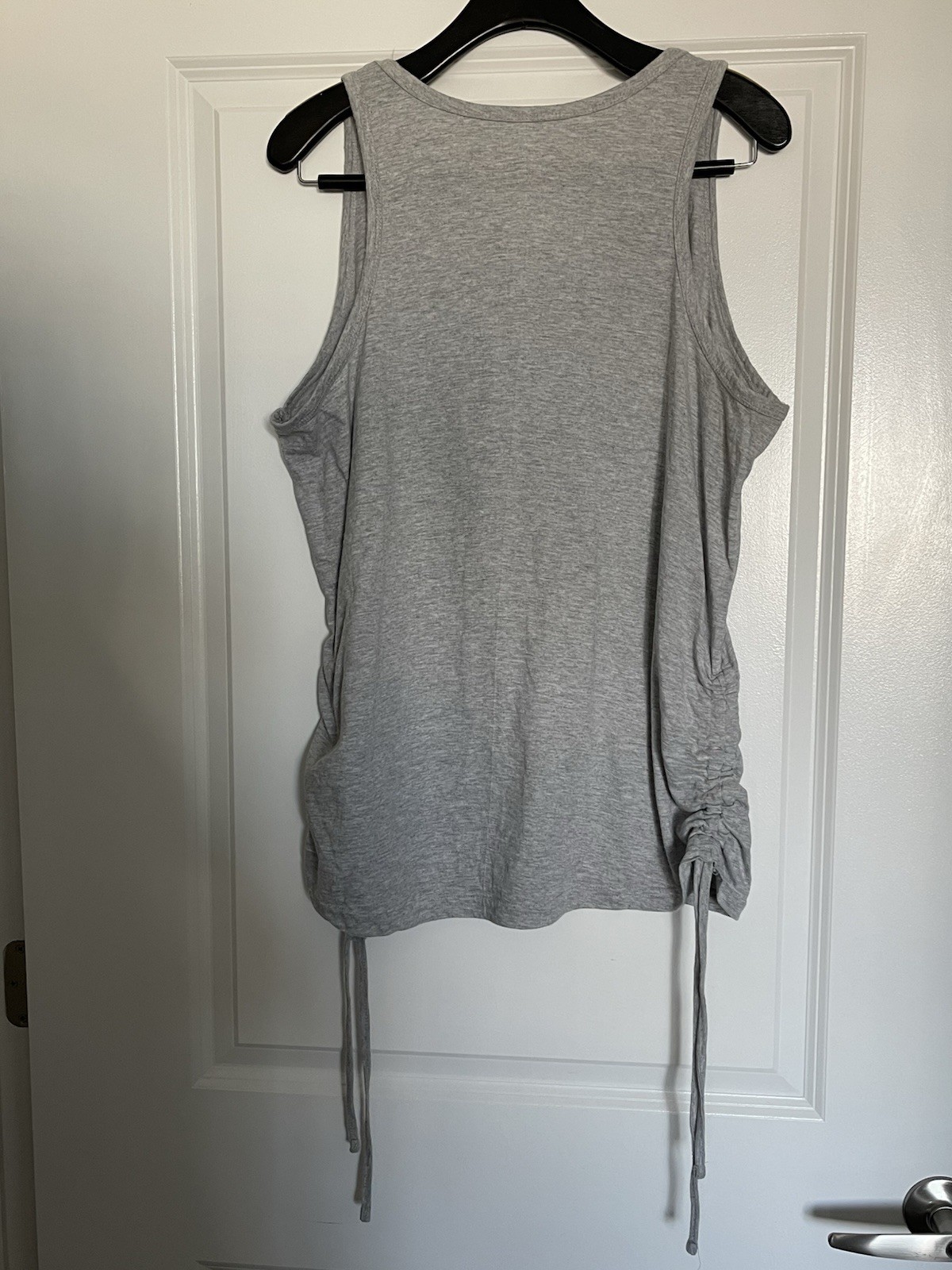 Bobbie Brooks Light Gray Logo Sleepwear Tee-Size 1X