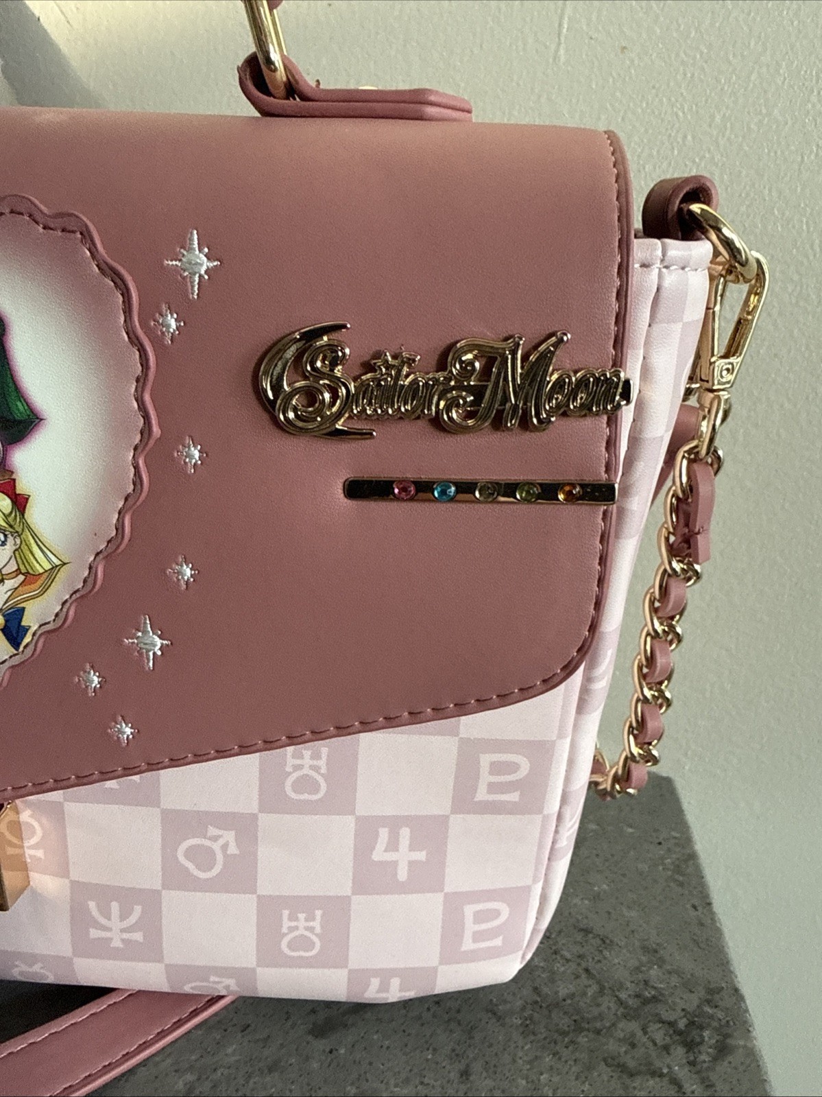 Sailor Moon Box Group Photo Box Lunch Purse Pre-Owned Good Condition