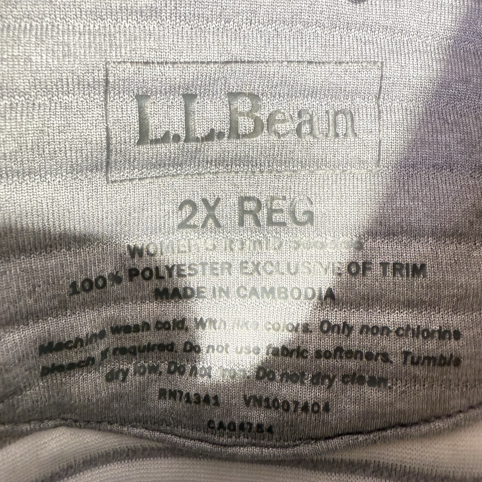 L.L.BEANAirlight Knit Pullover Women’s 2X Quarry Gray Heather Outdoors Casual