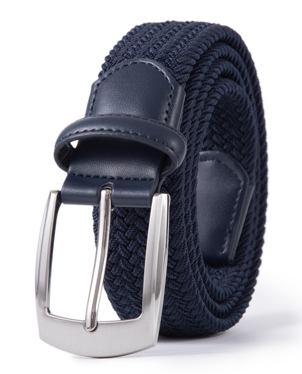 Elastic Fabric Braided Belt,Enduring Stretch Woven Belt for Women