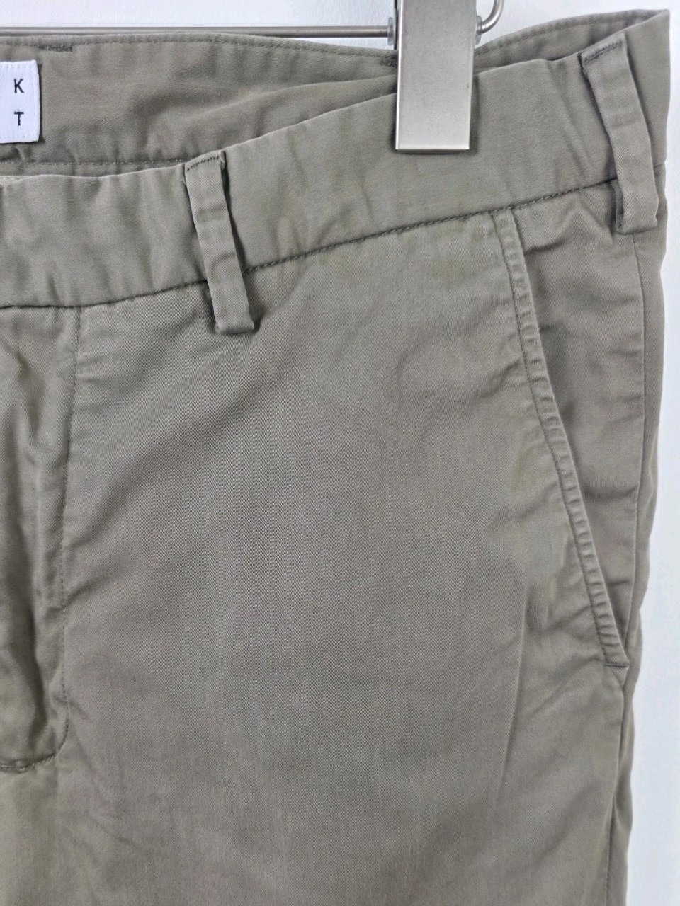 Asket The Chino W32 L32 Beige Slim Fit Stretch Cotton Trousers Portugal