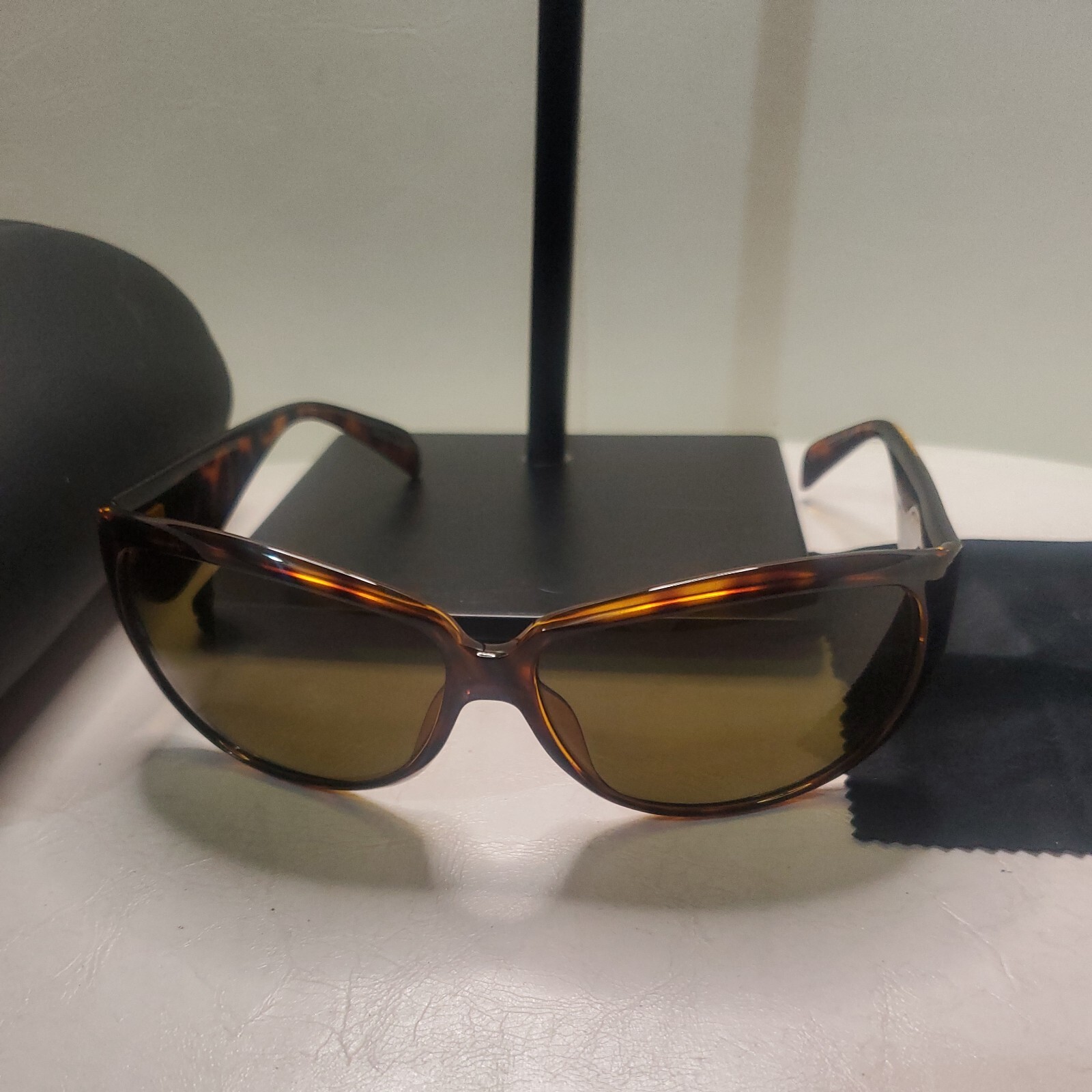 Preowned Giorgio Armani Sunglasses. Wide High Bridge Fit.