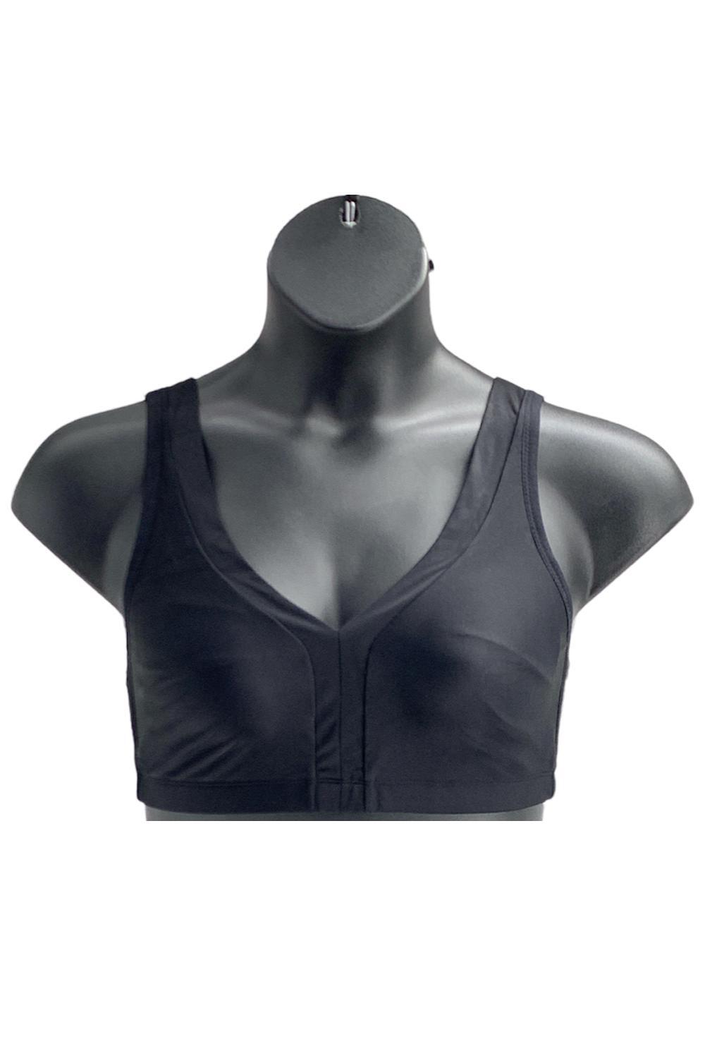 Breezies Micro Soft Cup Two Tone Bralette Black/Black
