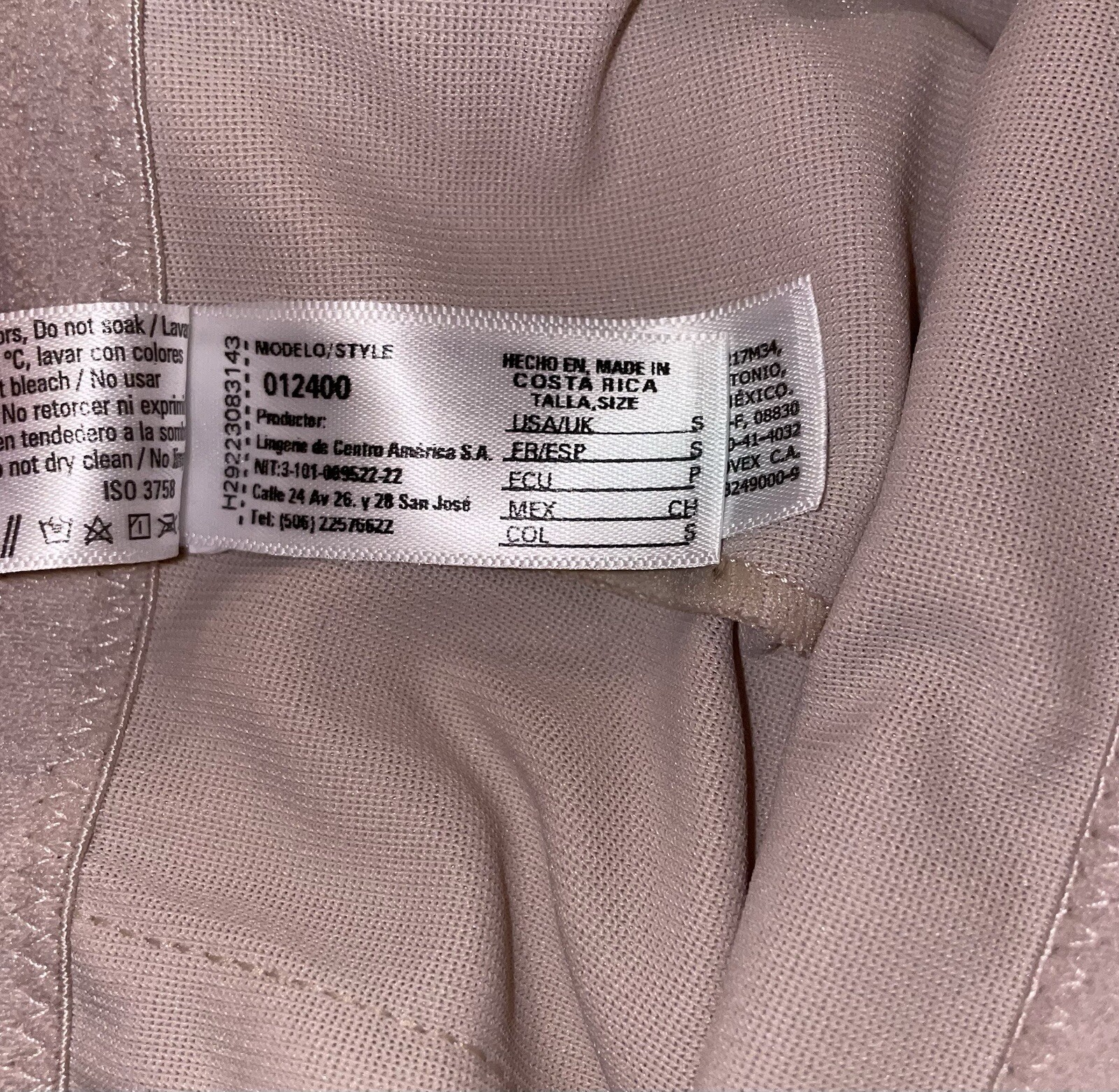 Leonisa 012400 Firm Control Adjustable Compression Belly Shaper S Small Taupe