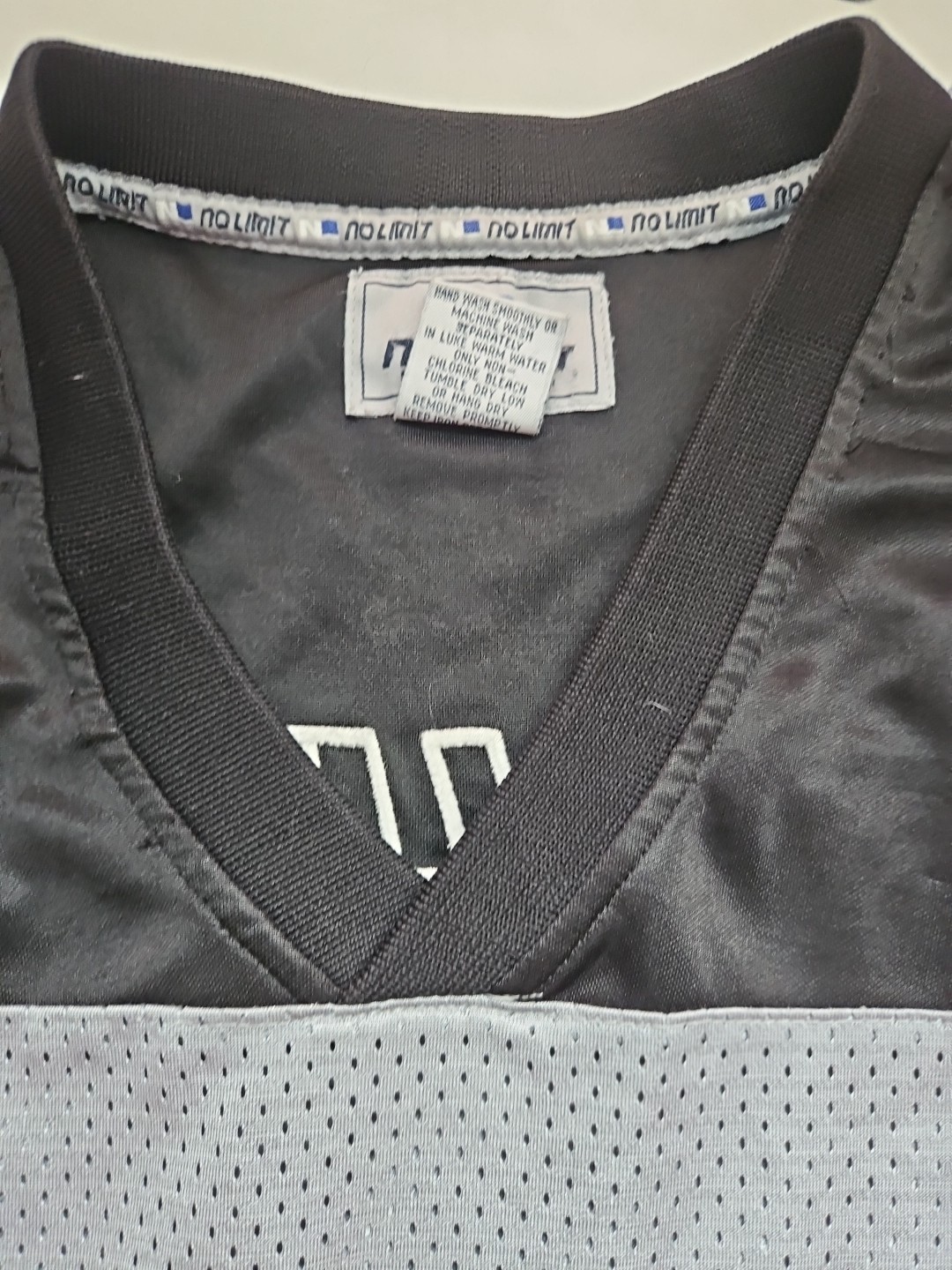 Vtg 90’s Master P No Limit Sports Soldier Gear Football Jersey Sz 2XL 25×33 Rap
