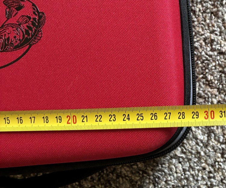Bass Pro Shops Red Soft-Sided Insulated Lunch Box Cooler Bag