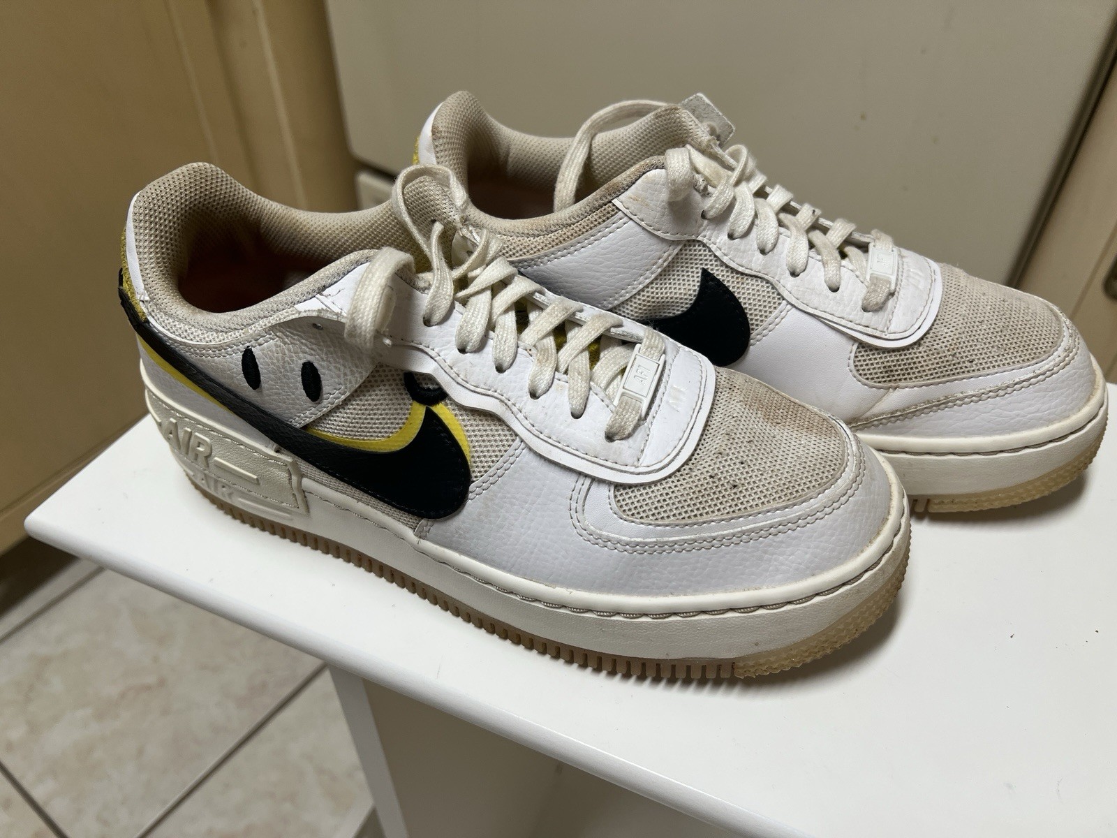 Size 9 Women’s- Nike Air Force 1 Shadow Go The Extra Smile Used Good