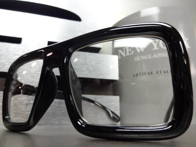 LARGE OLD SCHOOL VINTAGE RETRO Style Clear Lens GLASSES FRAME Hipster Nerd Smart