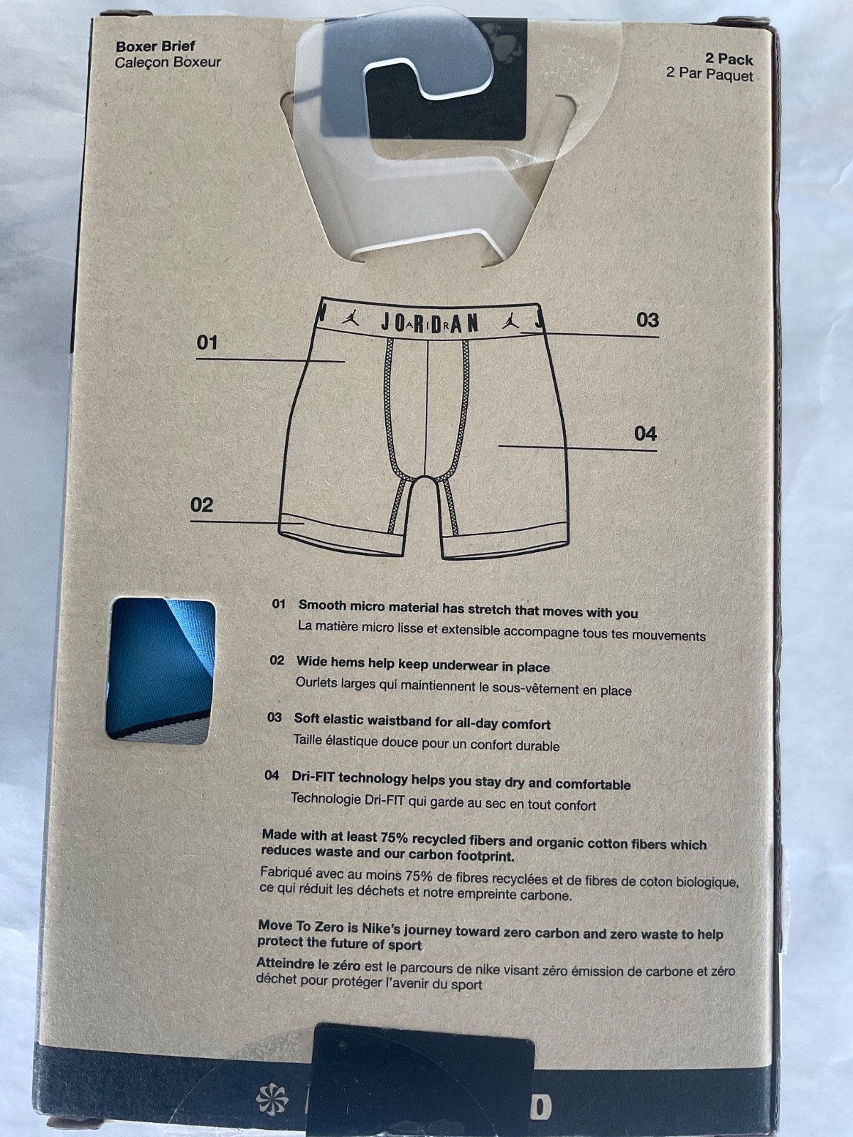 Nike Jordan Flight Micro 2 Pack Boxer Briefs New Men Black Yellow Blue Red