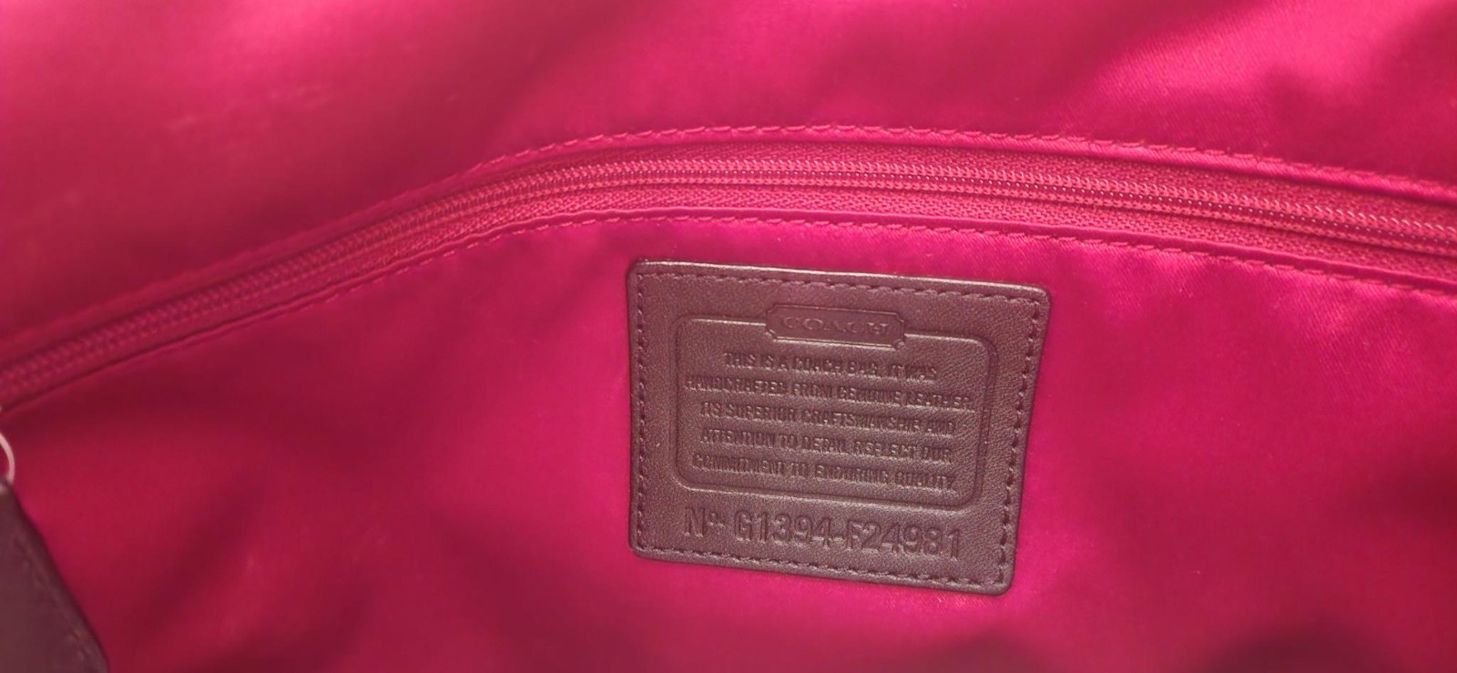 Coach Park Large Colorblock Quilted Leather Crossbody Shoulder Tote Bag 15″x12″