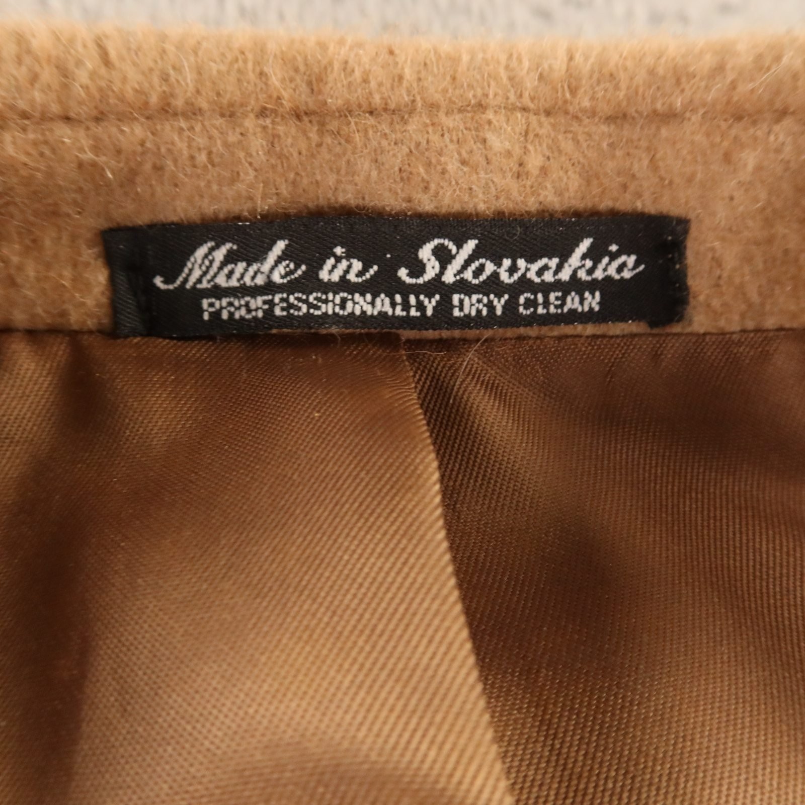 VTG Deansgate Jacket 48L XLT Beige 100% Camel Hair Flannel Soft Blazer