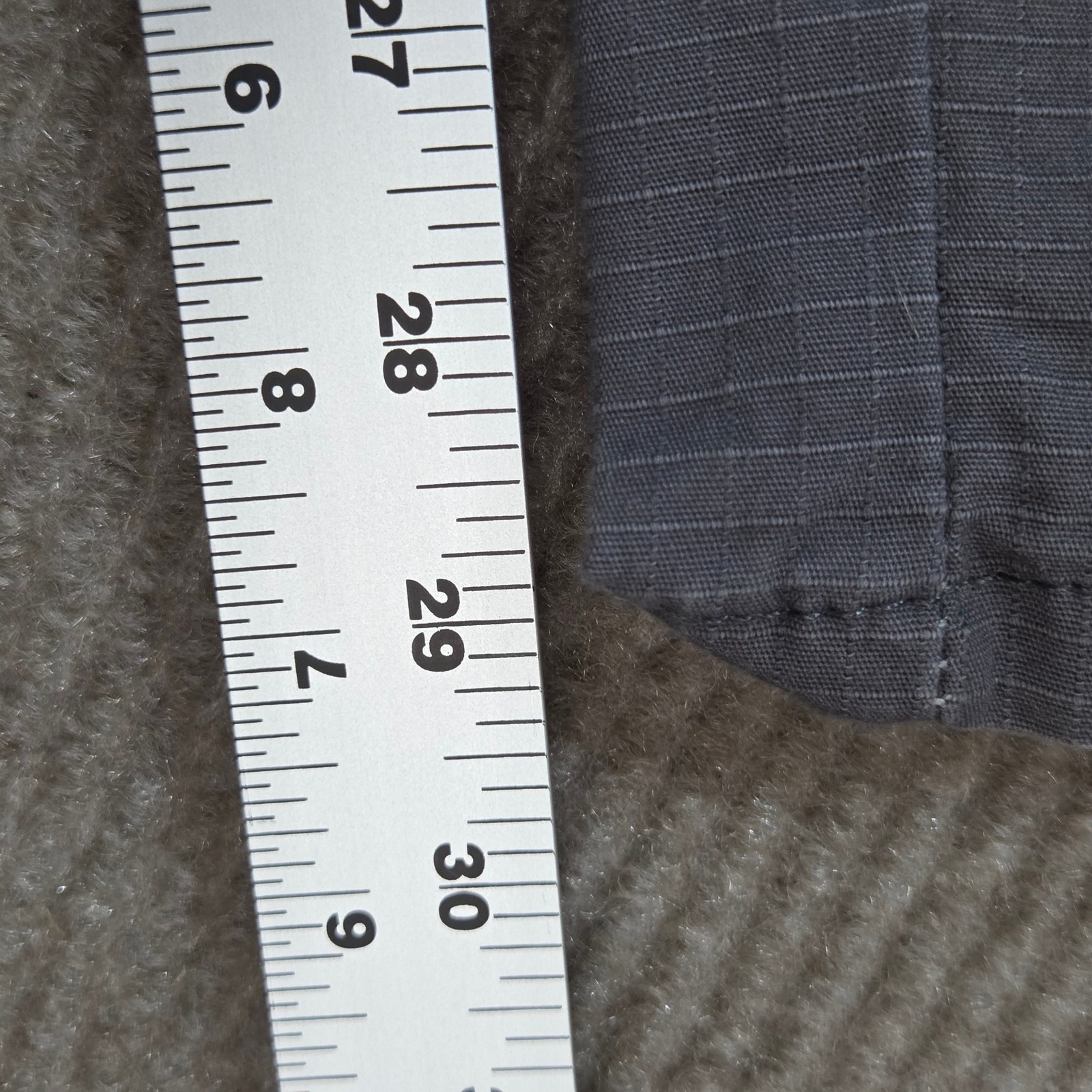 Wrangler Riggs Workwear Mens Ripstop Work Pants 32×30 Gray Utility Cotton