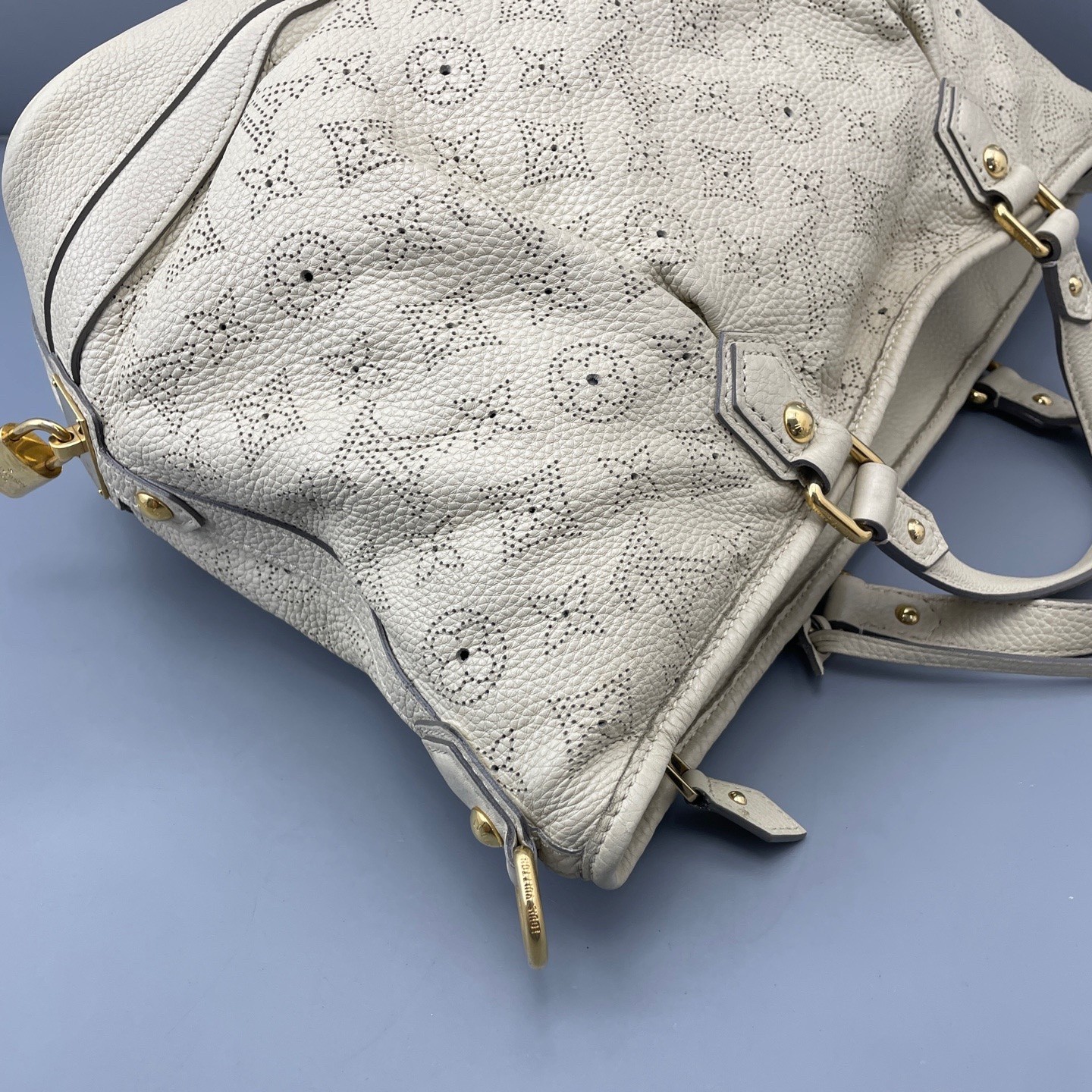 Louis Vuitton Pre-Owned Authentic Shoulder Bag Yellow 32*25*14cm