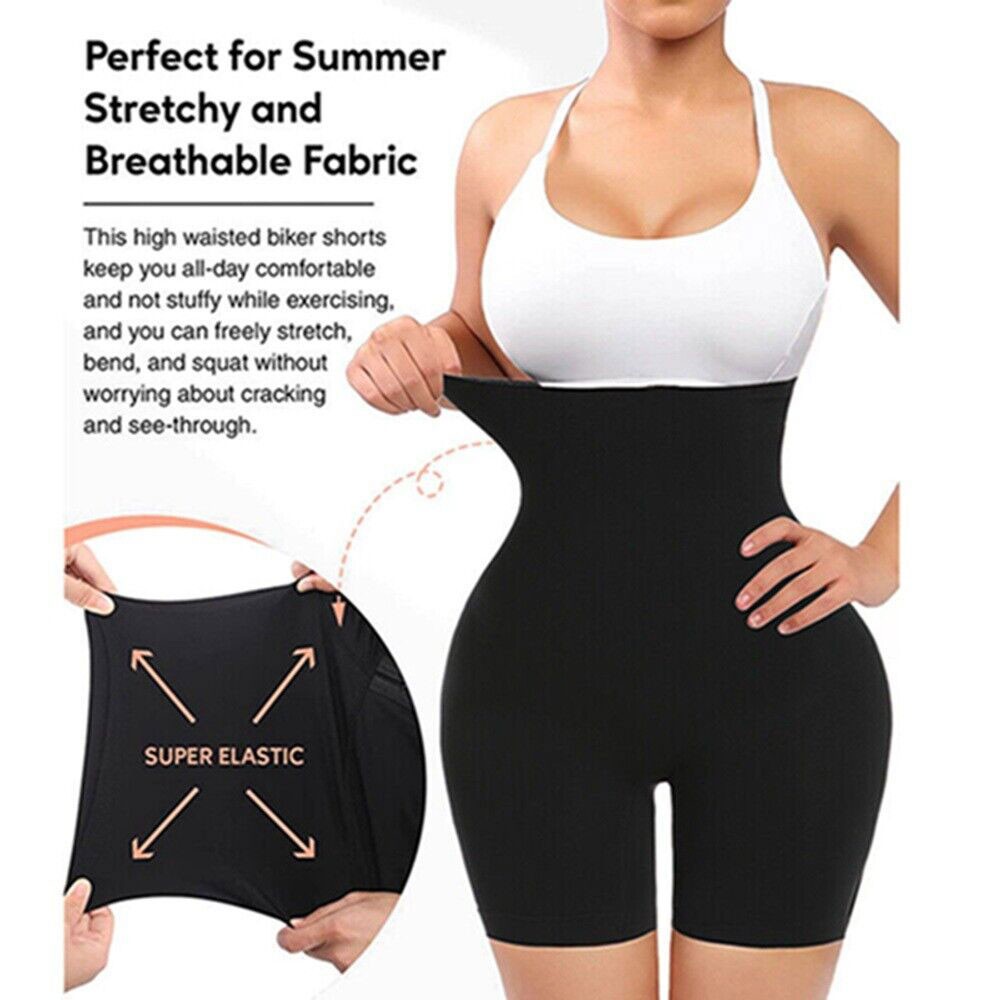 Women High Waist Shapewear Underwear Tummy Control Girdle Panty Pants Plus Size