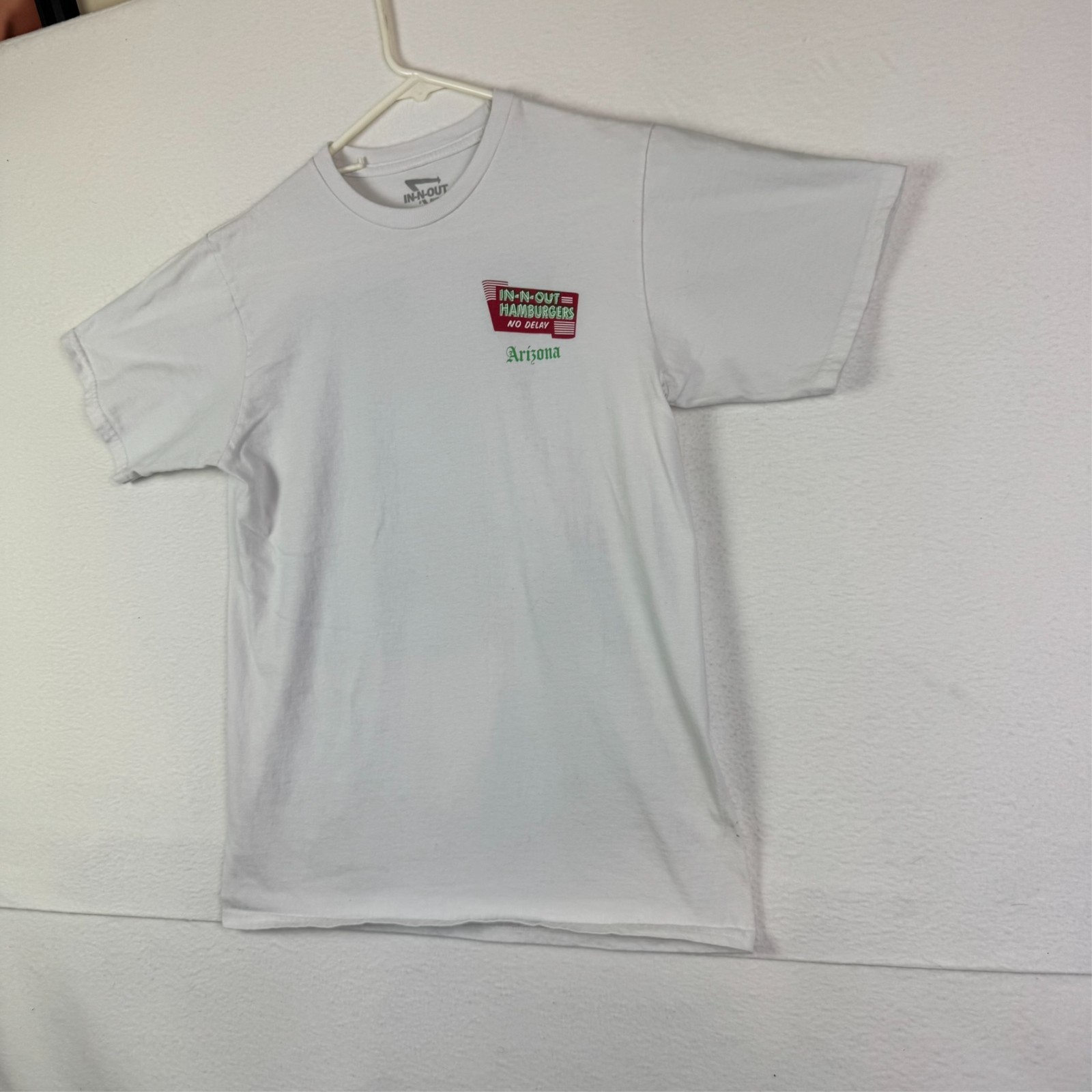 In-N-Out Burger Quality-N-Speed TShirt Men’s Medium Short Sleeve Melissa Noriega