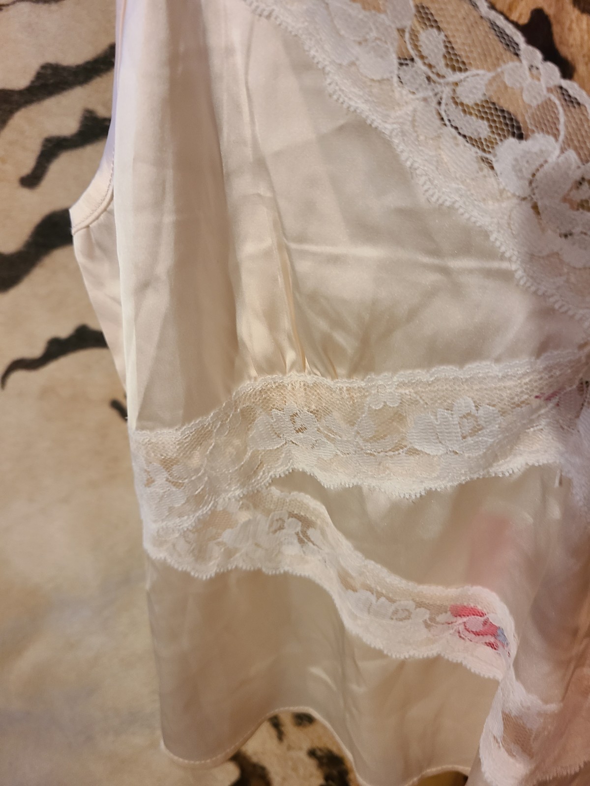 Tamar Lace Trim Satin Camisole, EDIKted $34 Retail Nordstrom Sz Large Sexy!