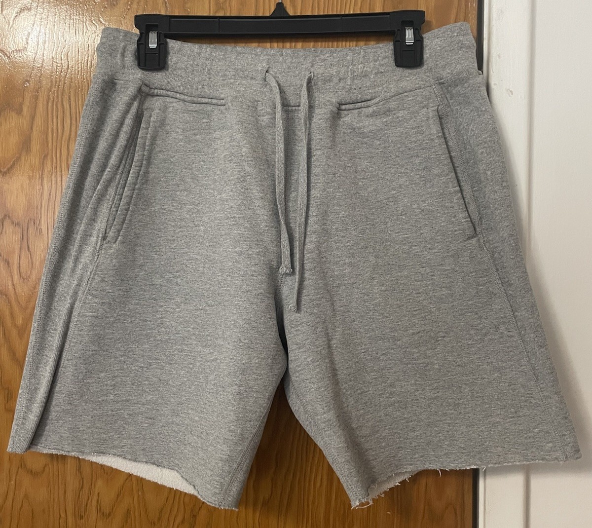 3sixteen Heather Gray Sweat Shorts Size Medium Cut Off Sweatpants 500gsm Fleece