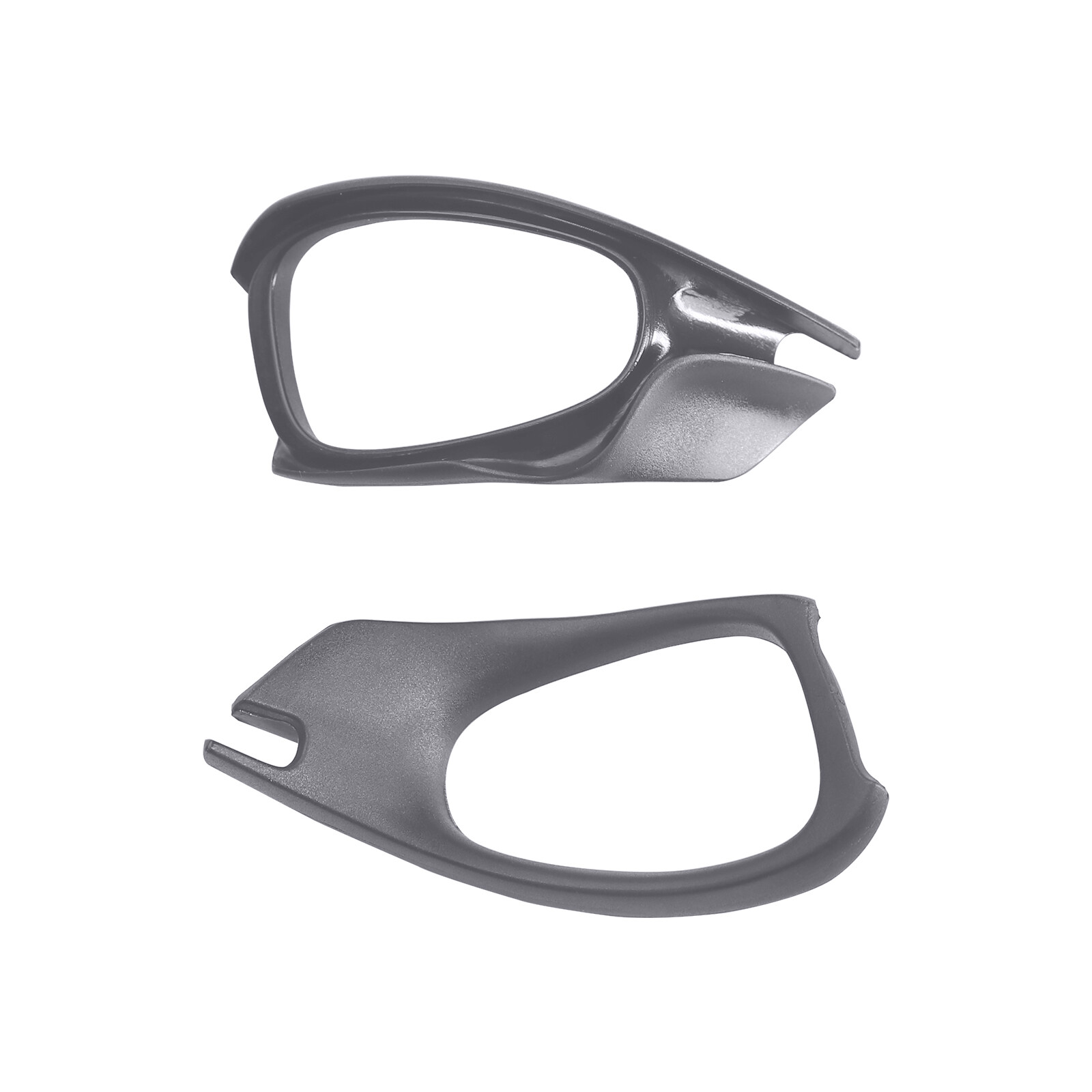 KEYTO Silver High Polymer Rubber Sideblinders for-Oakley Juliet X-Metal