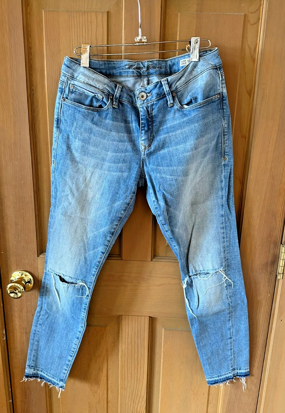mavi jeans womns alexa ankle midrise skinny size 28