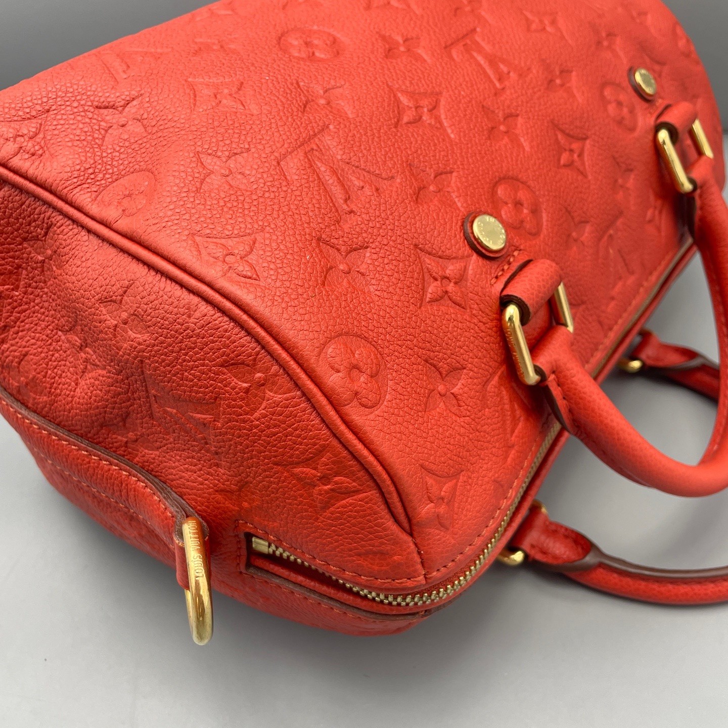 Louis Vuitton Pre-Owned Authentic Luxury Handbag Red 25*18*15cm