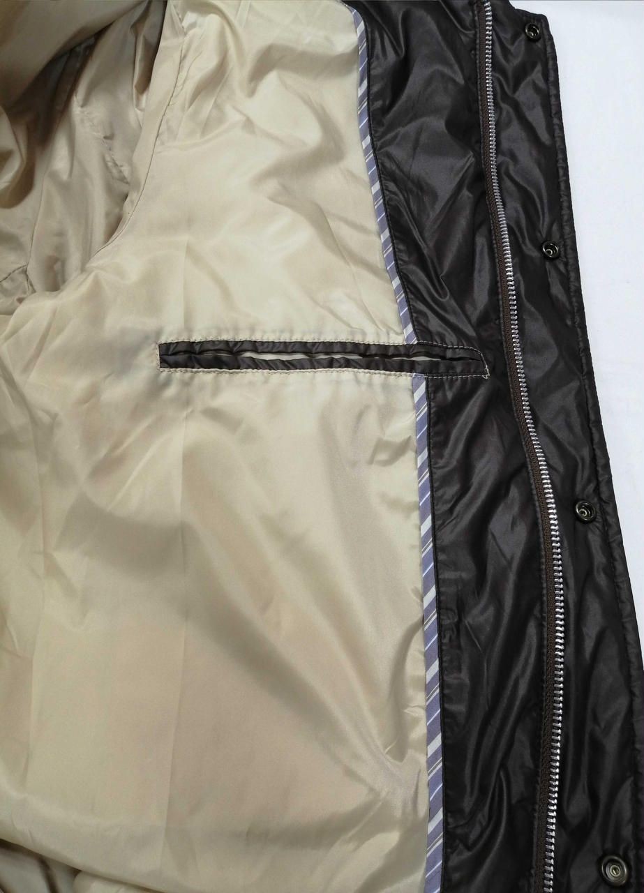CANTERBURY Zip-up Quilted Blouson Brown Used