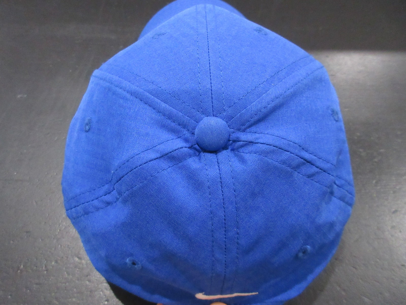 Nike Hat Cap Strap Back Blue White Swoosh Logo Pickle Ball Legacy91 Mens