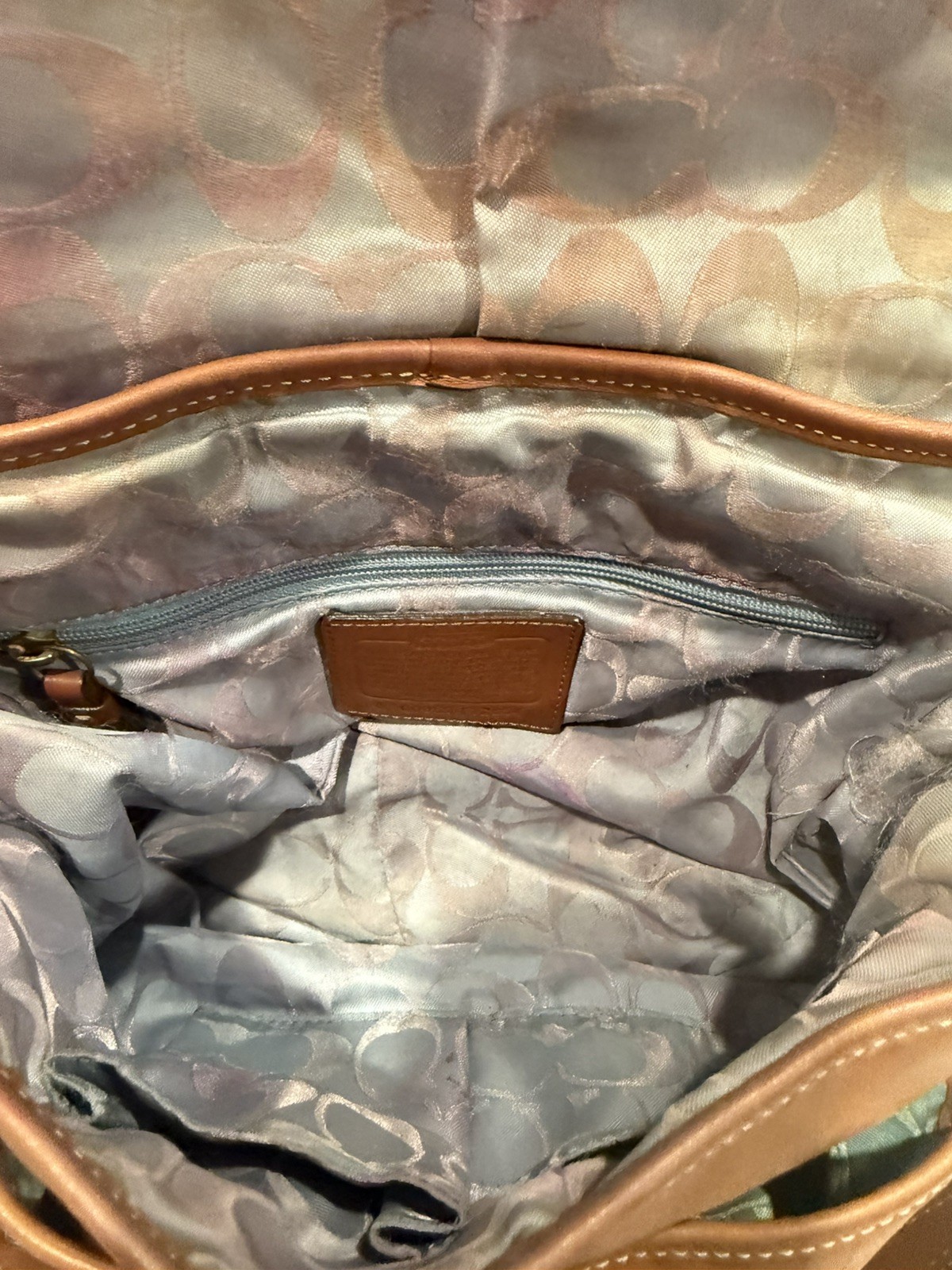 Vintage Coach Legacy Ali Saddle Handbag Shoulder Bag Purse F12854 65th Anniv.