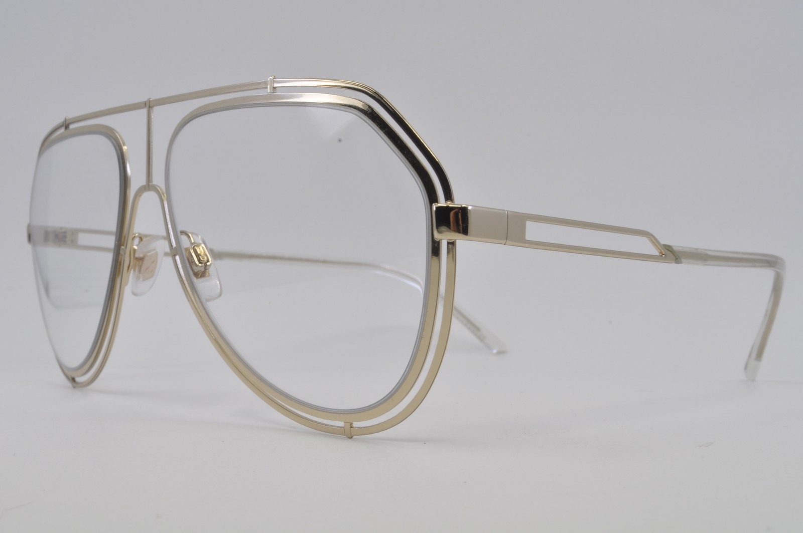 Dolce & Gabbana Sunglasses DG2176 488/1W Pale Gold, Size 59-15-145