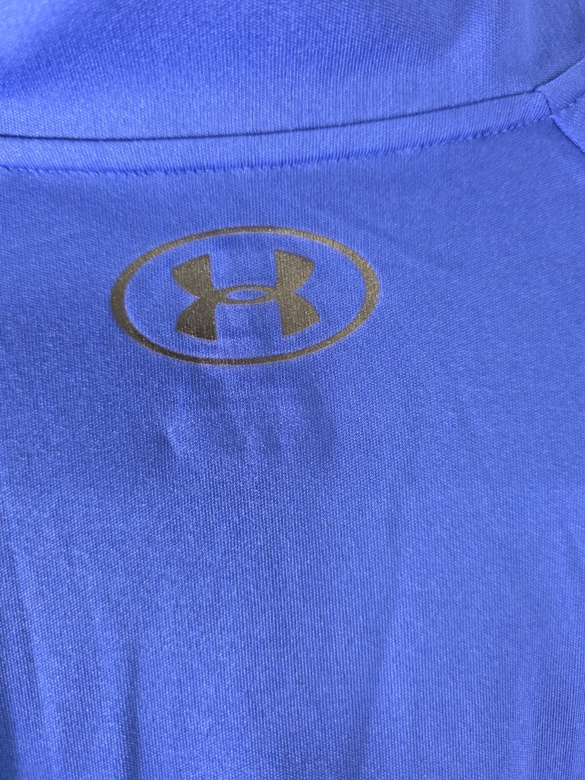 NWT Under Armour Tech Loose Fit Pullover Track Jacket Sweat Shirt Men Royal Blue