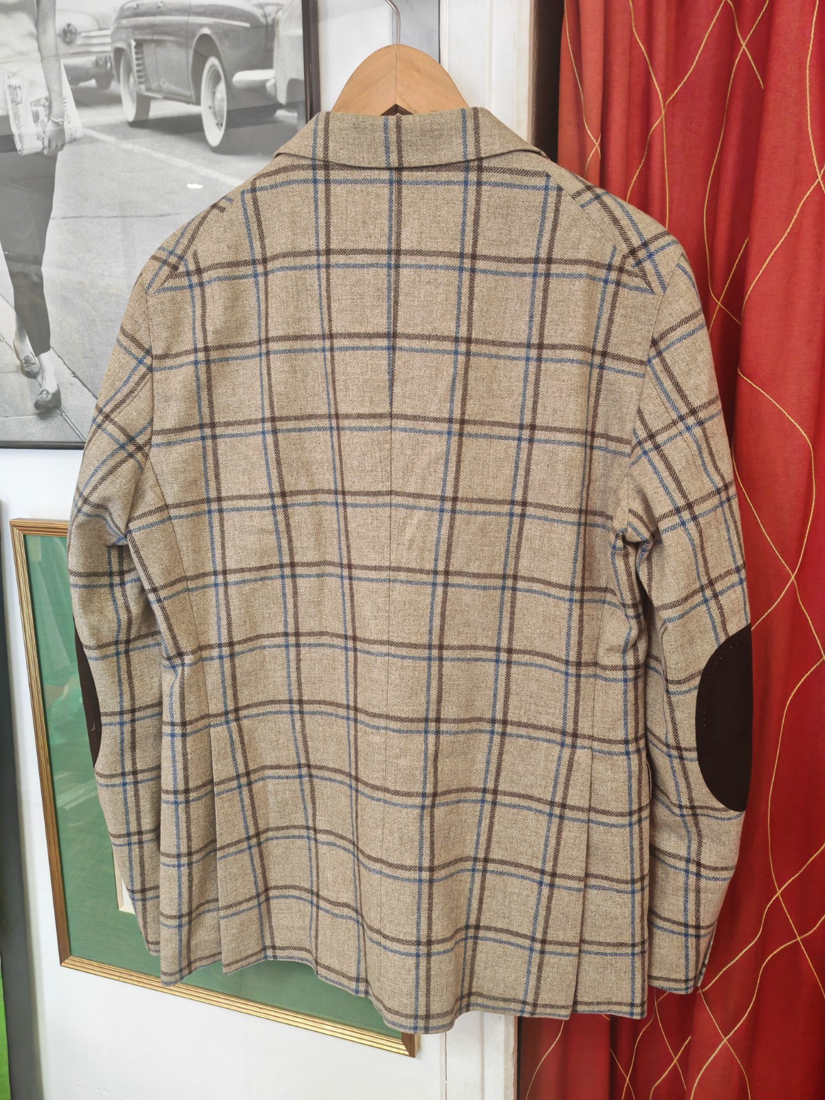 TAGLIATORE 700€ Men’s Blazer Jacket Virgin Wool Size EU52 ( L ) Made in Italy