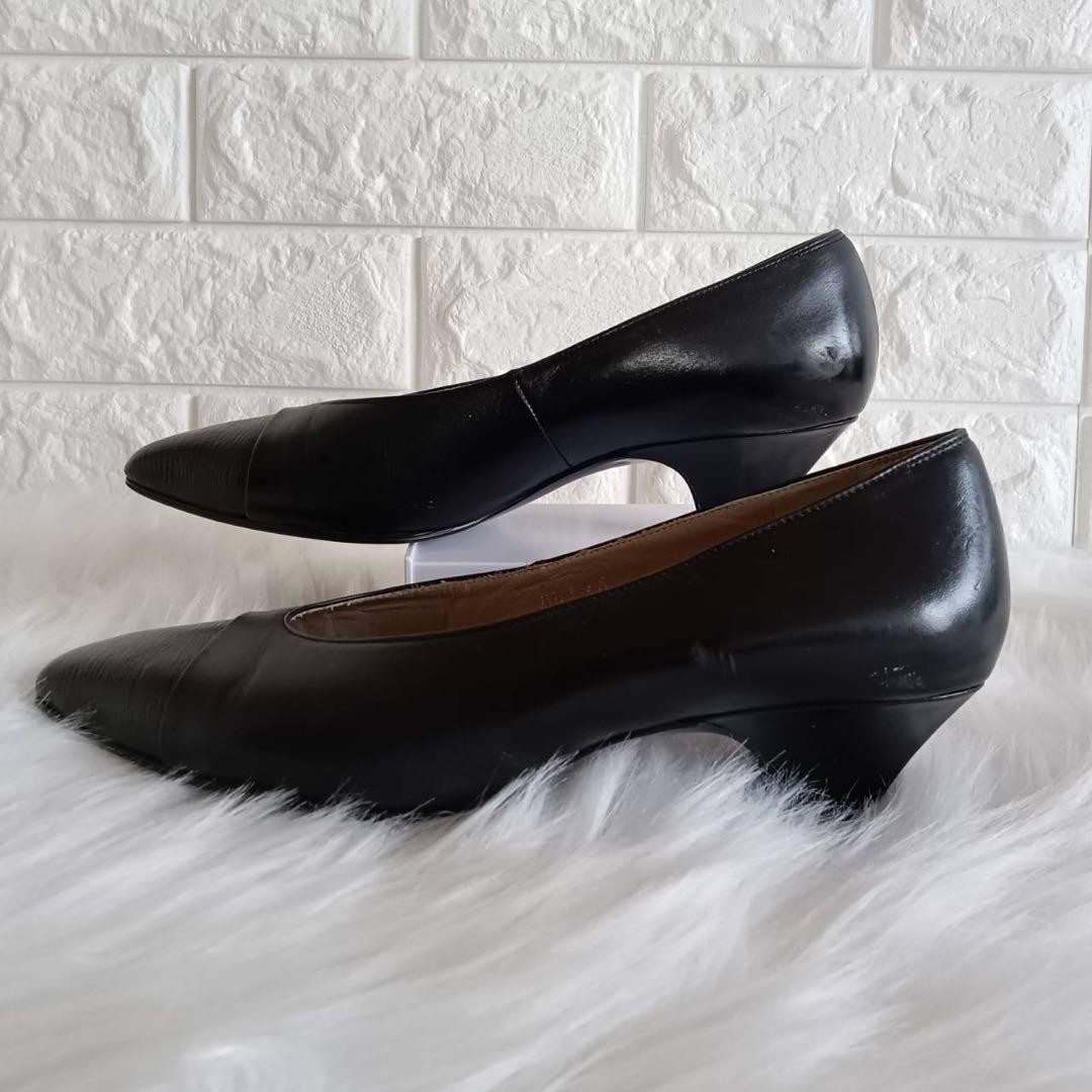 Yves Saint Laurent Pumps Black Women’s Heel Size EU34.5/US4.5