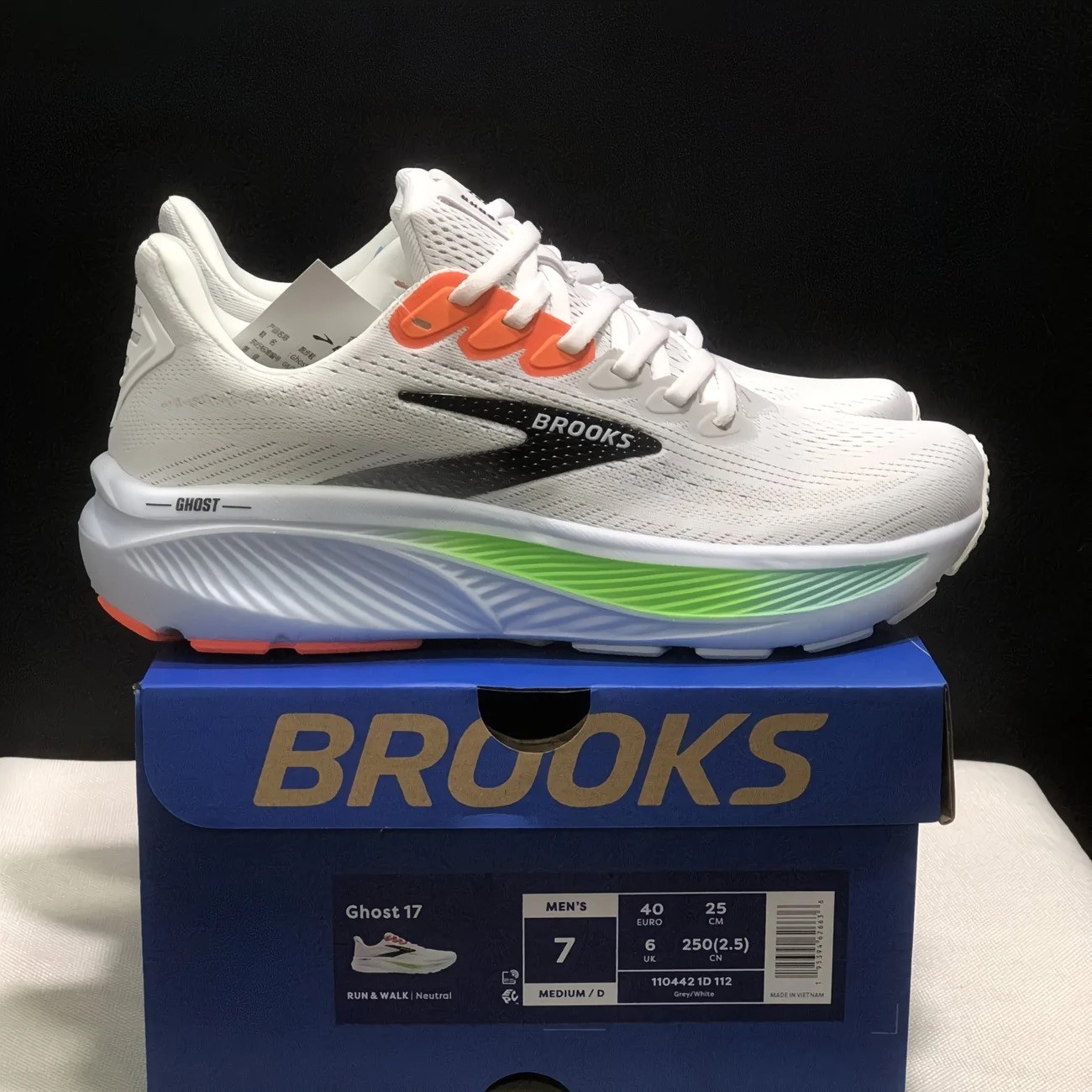 Brooks Ghost 17 Men Shoe Running Sneaker