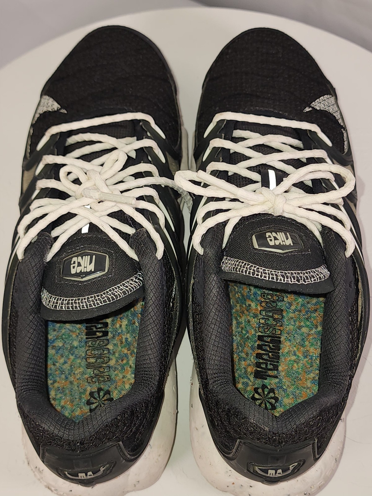 Nike Air Max Terrascape Plus Mens Running Shoes Size 9 Black Crater Foam Sneaker