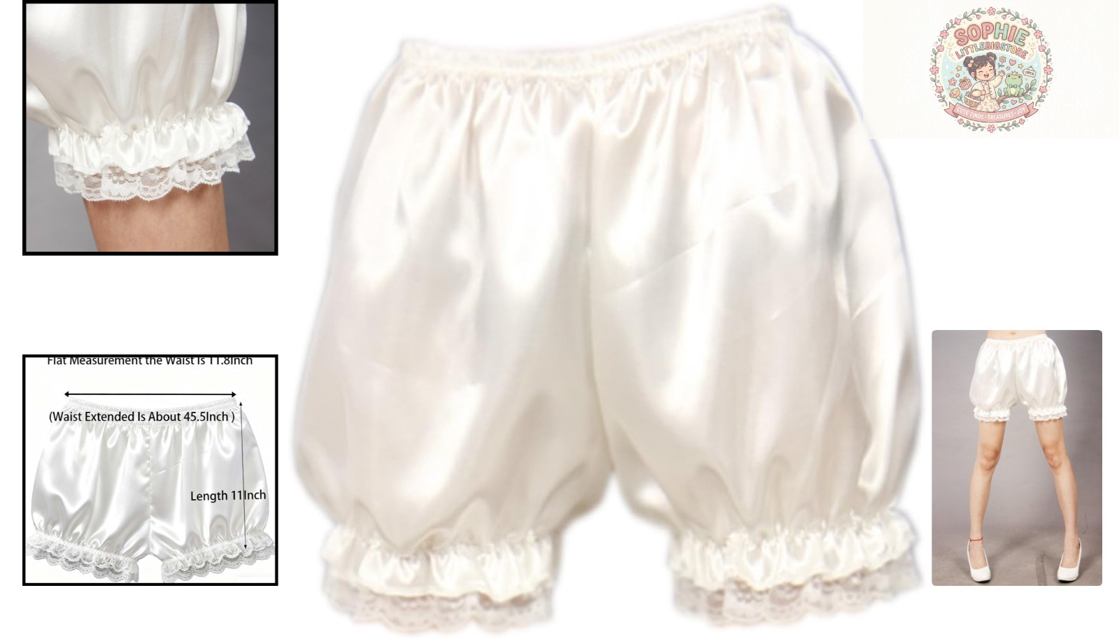 Chic Lightweight Pumpkin Bloomers with Elastic Waist – Perfect for Daily Wear