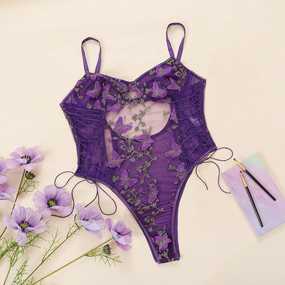 Women’s Sexy-Lingerie Babydoll Sleepwear Underwear Lace Dress G-string Nightwear