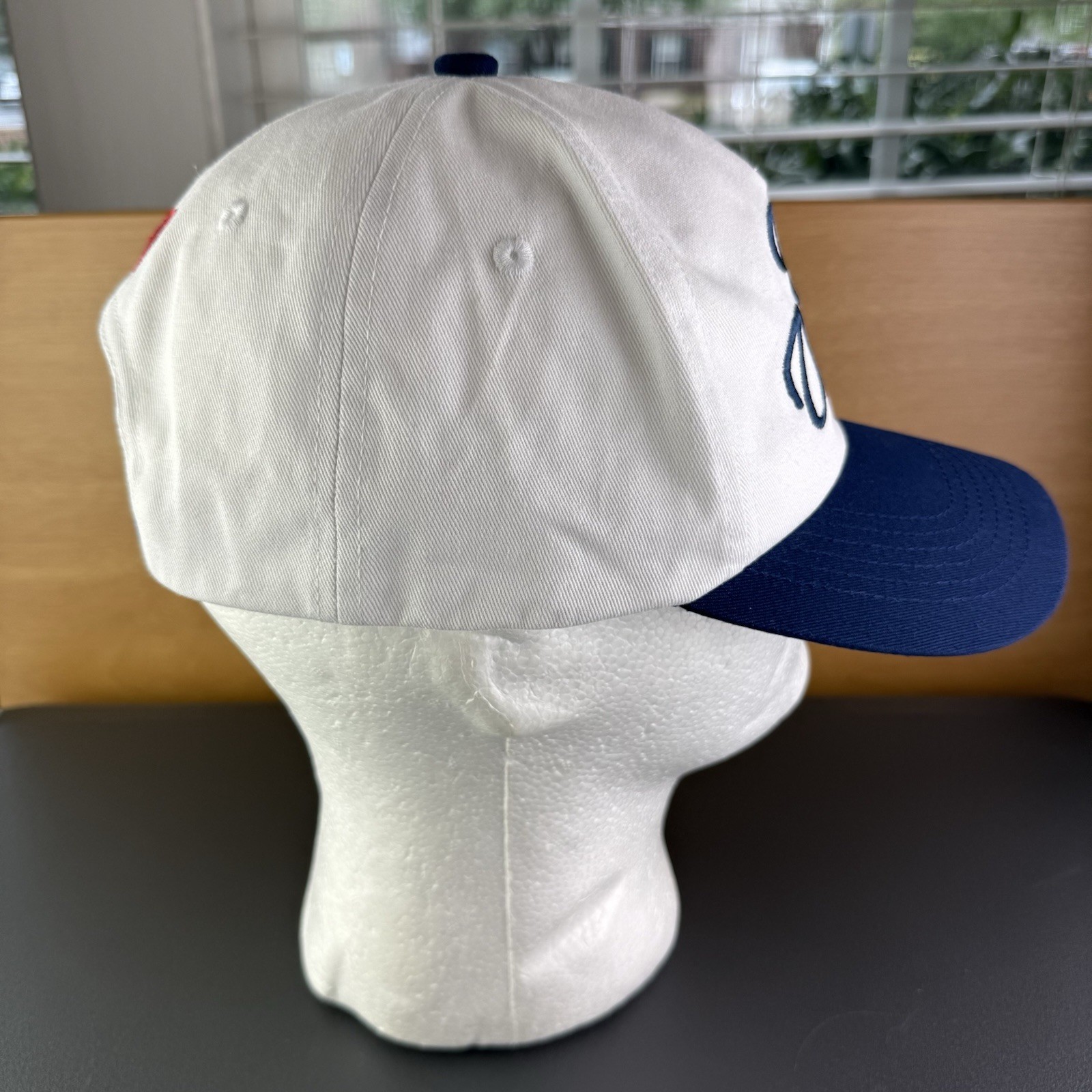 Chi Omega Sorority Script Spell Out Two Tone Excellent Condition Snapback Hat
