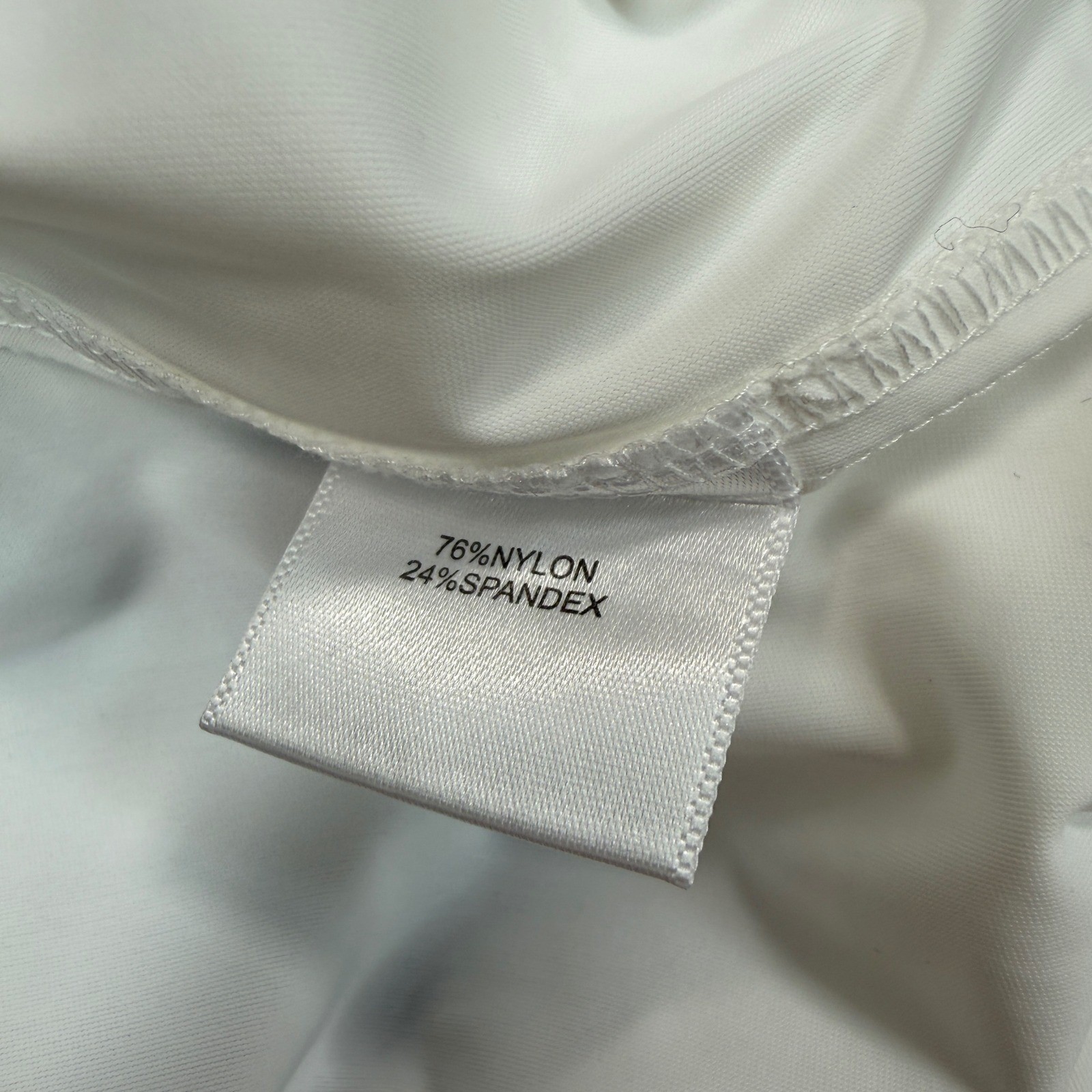 Collars & Co Mens Size Medium Apex Performance Dress Shirt White Long Sleeve
