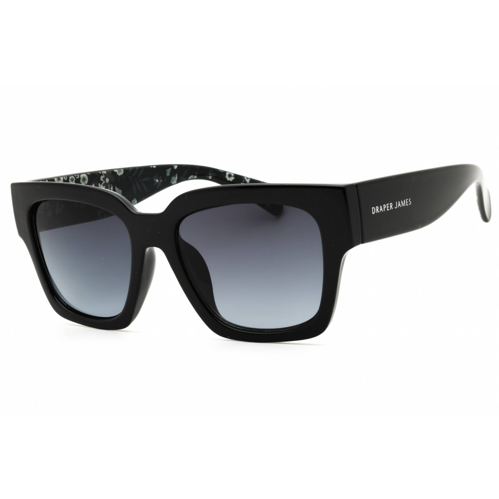 Draper James Women’s Sunglasses Black Injected Propionate Square DJ9022 001